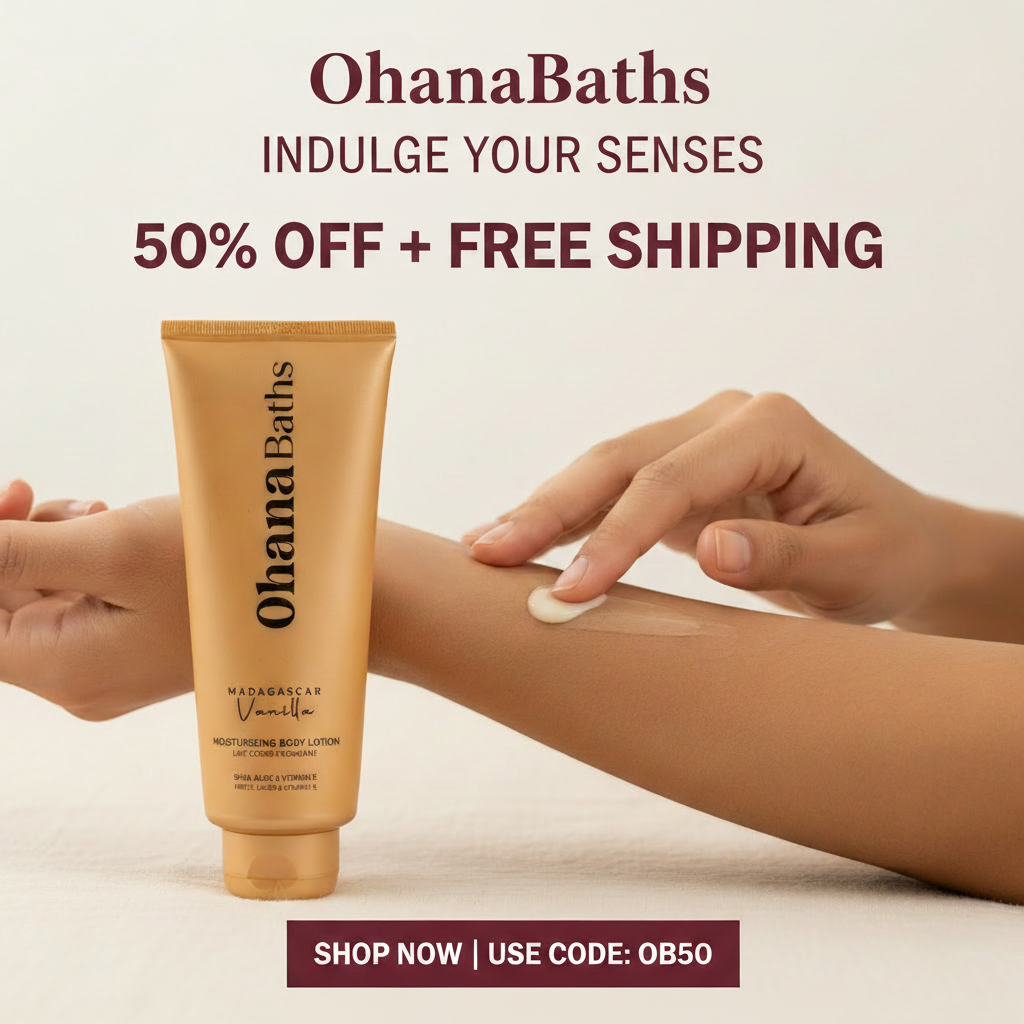 Ohana Baths Facebook ad