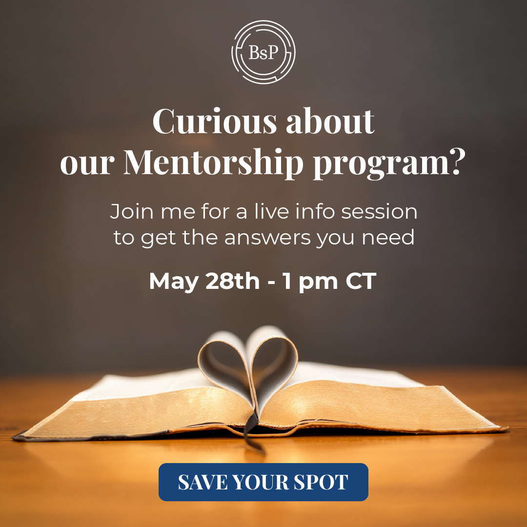 Backstory Preaching Facebook ad: Your mentorship questions, answered.