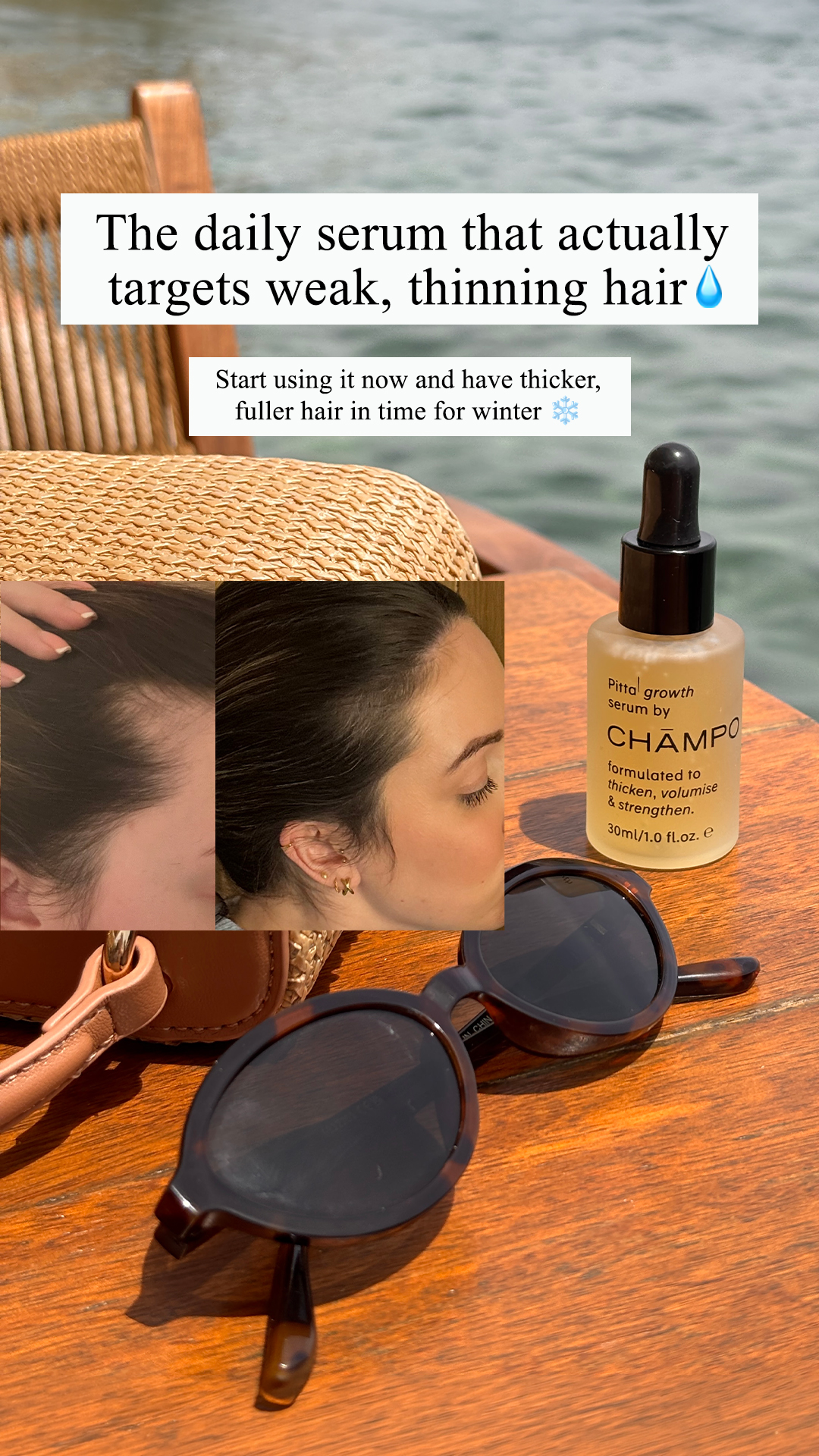Chāmpo Haircare Facebook ad
