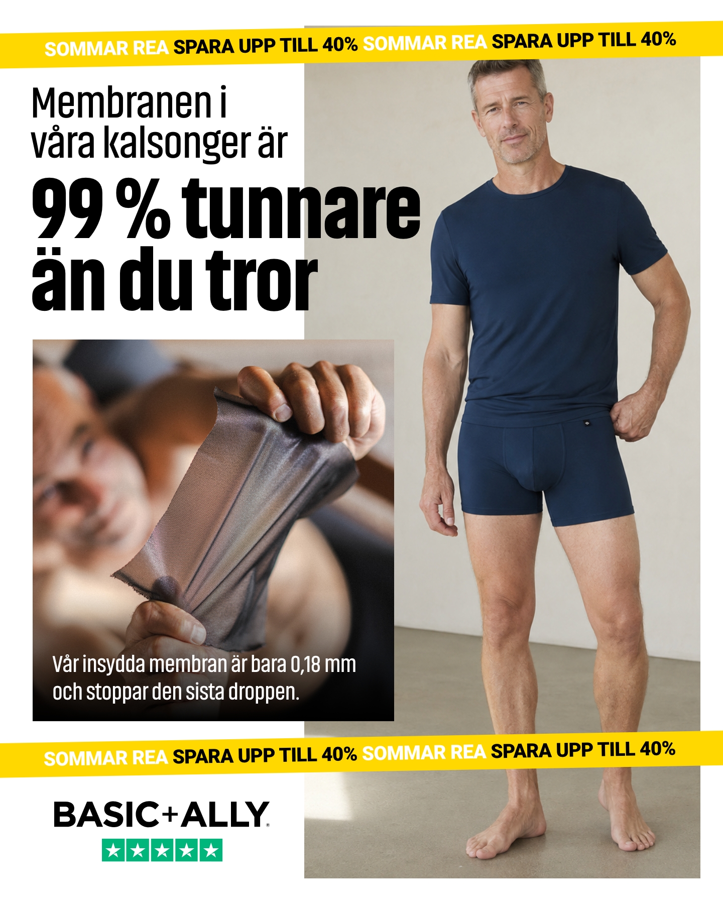 Basic+Ally Facebook ad