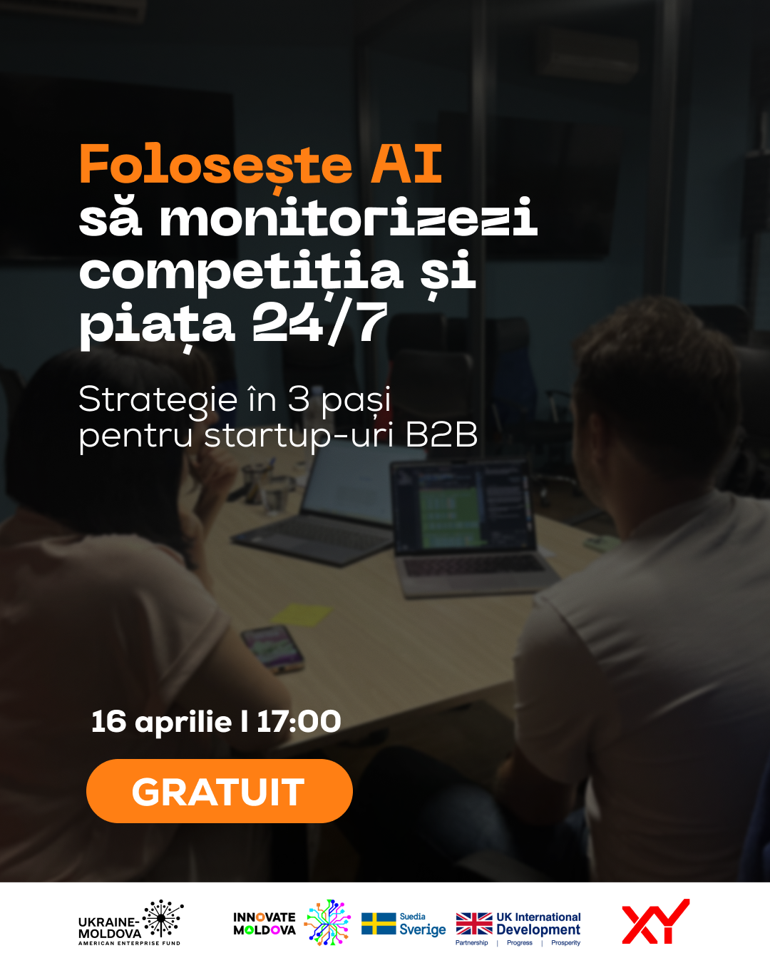 XY Partners Facebook ad: Participarea este gratuită. Completează formularul de…