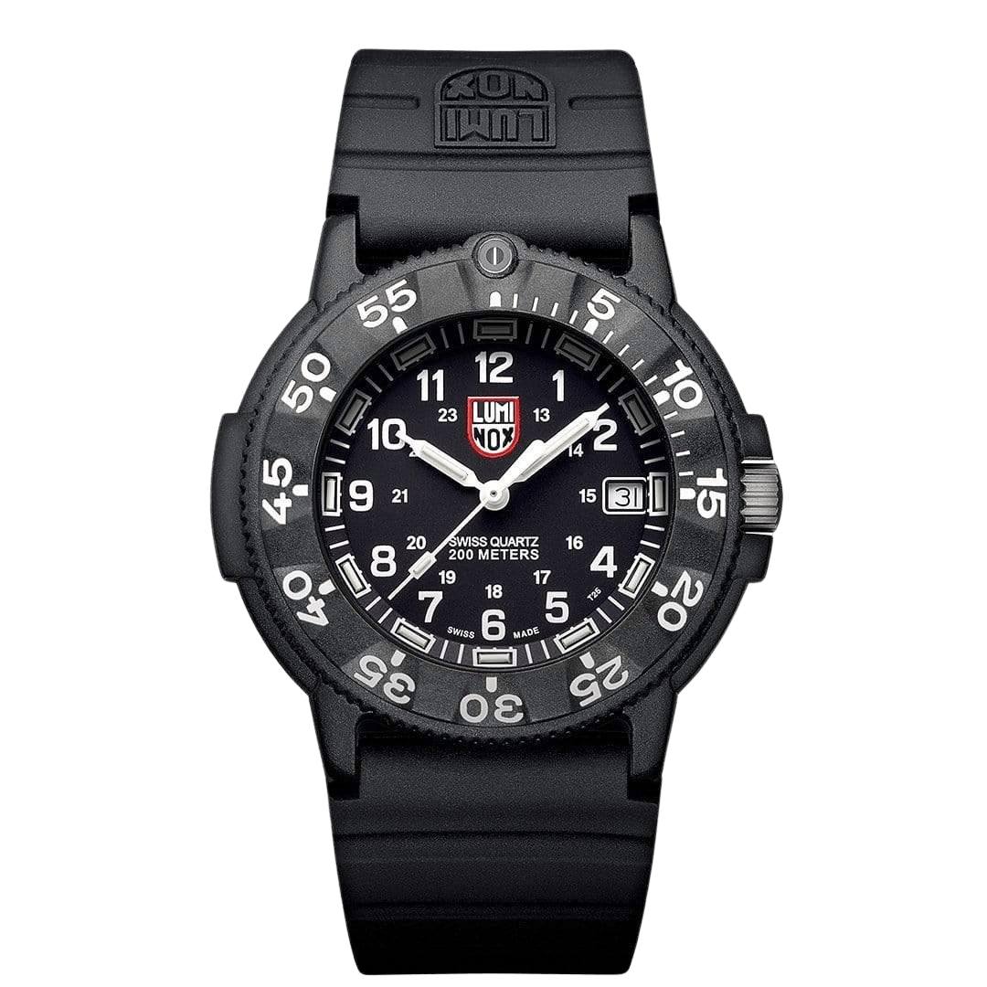 Luminox Facebook ad: Precision. Performance. Distinctive design.