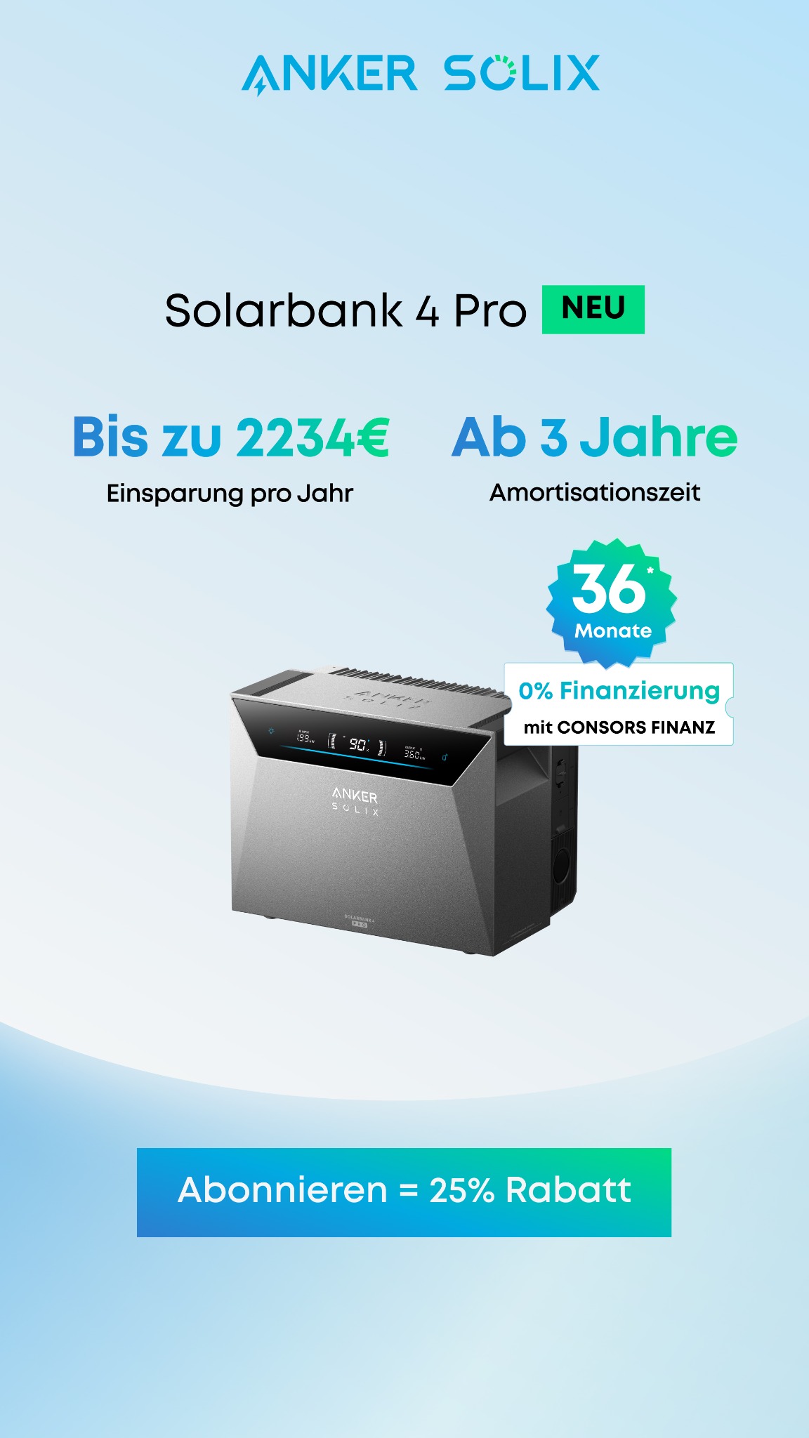 Anker SOLIX Facebook ad
