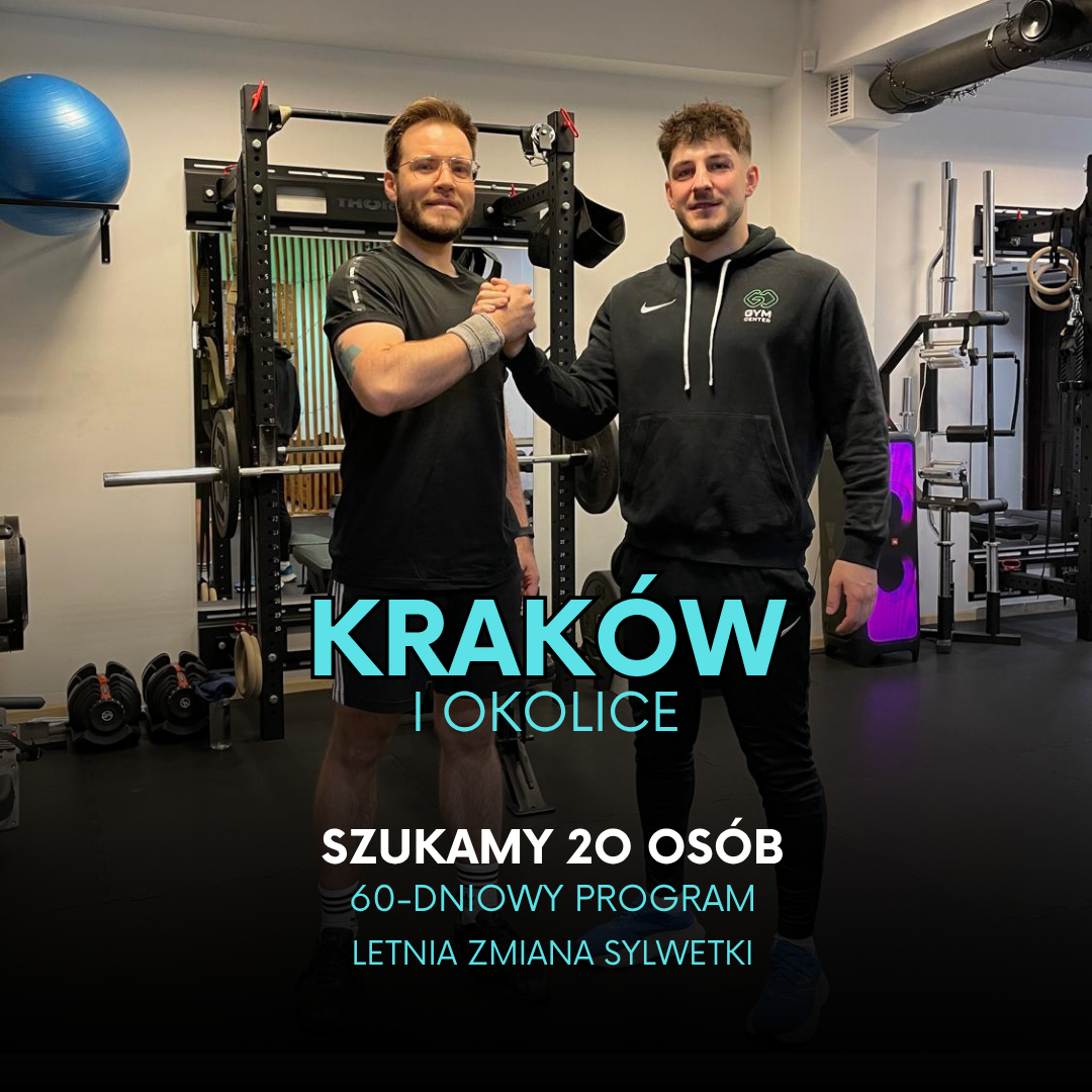 Gym Center Facebook ad: Odbierz darmowy trening!