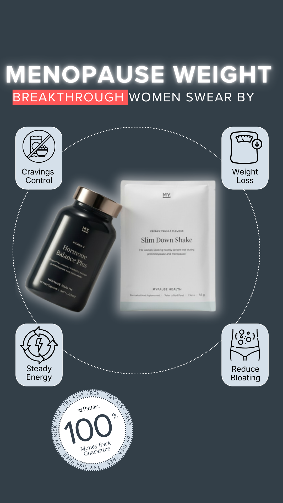 MyPause Health Facebook ad