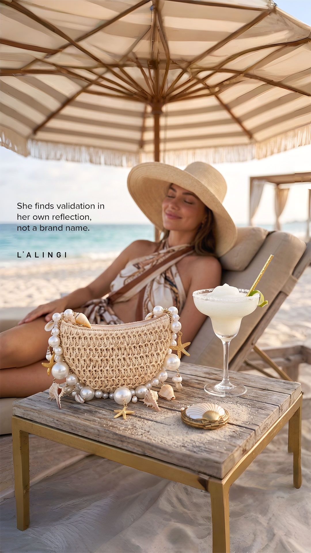 L'alingi Facebook ad: L'alingi: For the woman in her own lane.