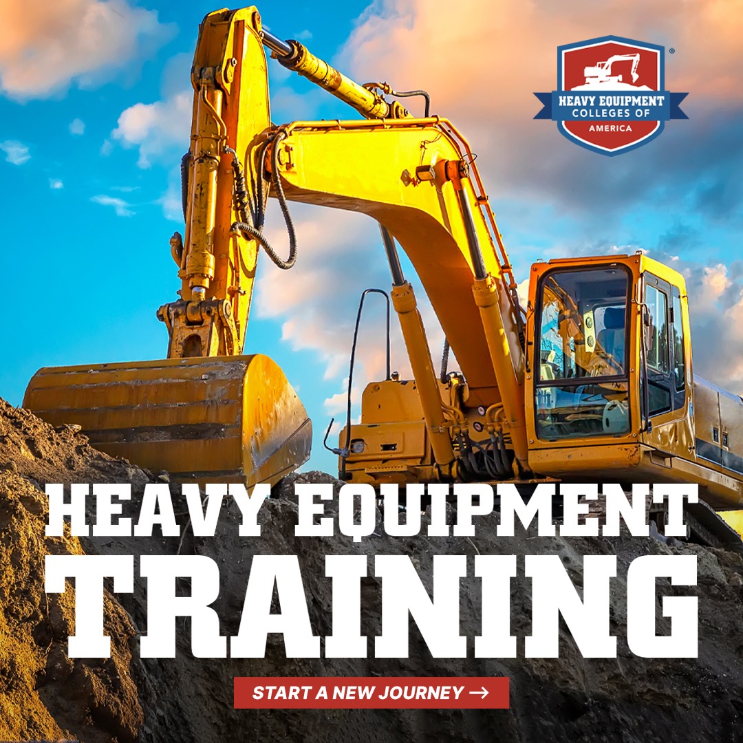 Heavy Equipment Colleges of America Facebook ad