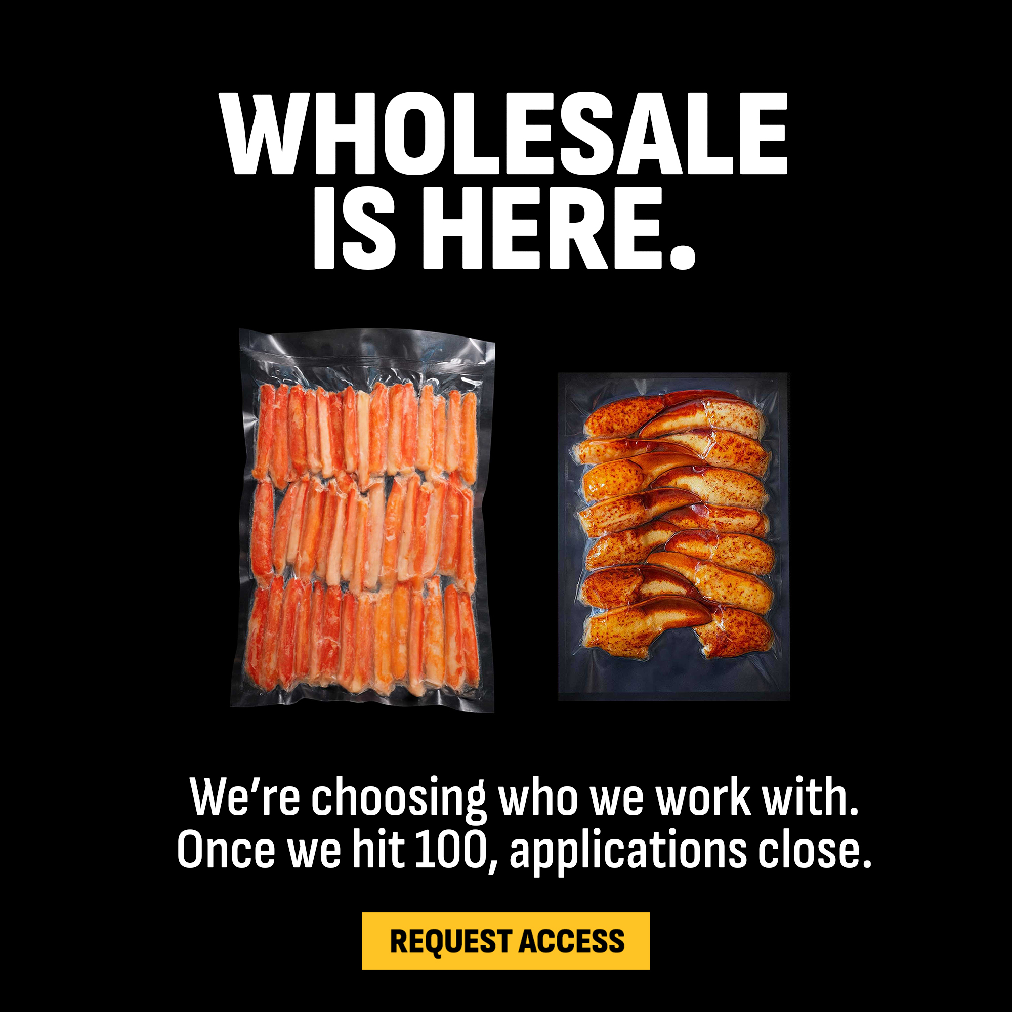 PrimeFish Seafood Co. Facebook ad