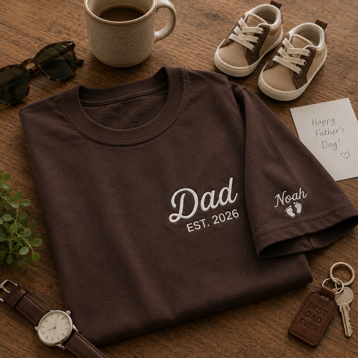 Custom Venezuela Facebook ad: Un bordado especial para papá