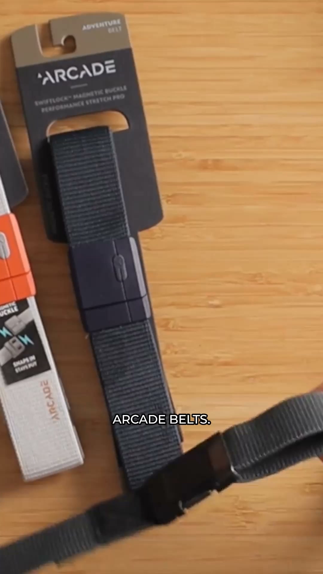 Arcade Belts Facebook ad from Sep 7, 2026