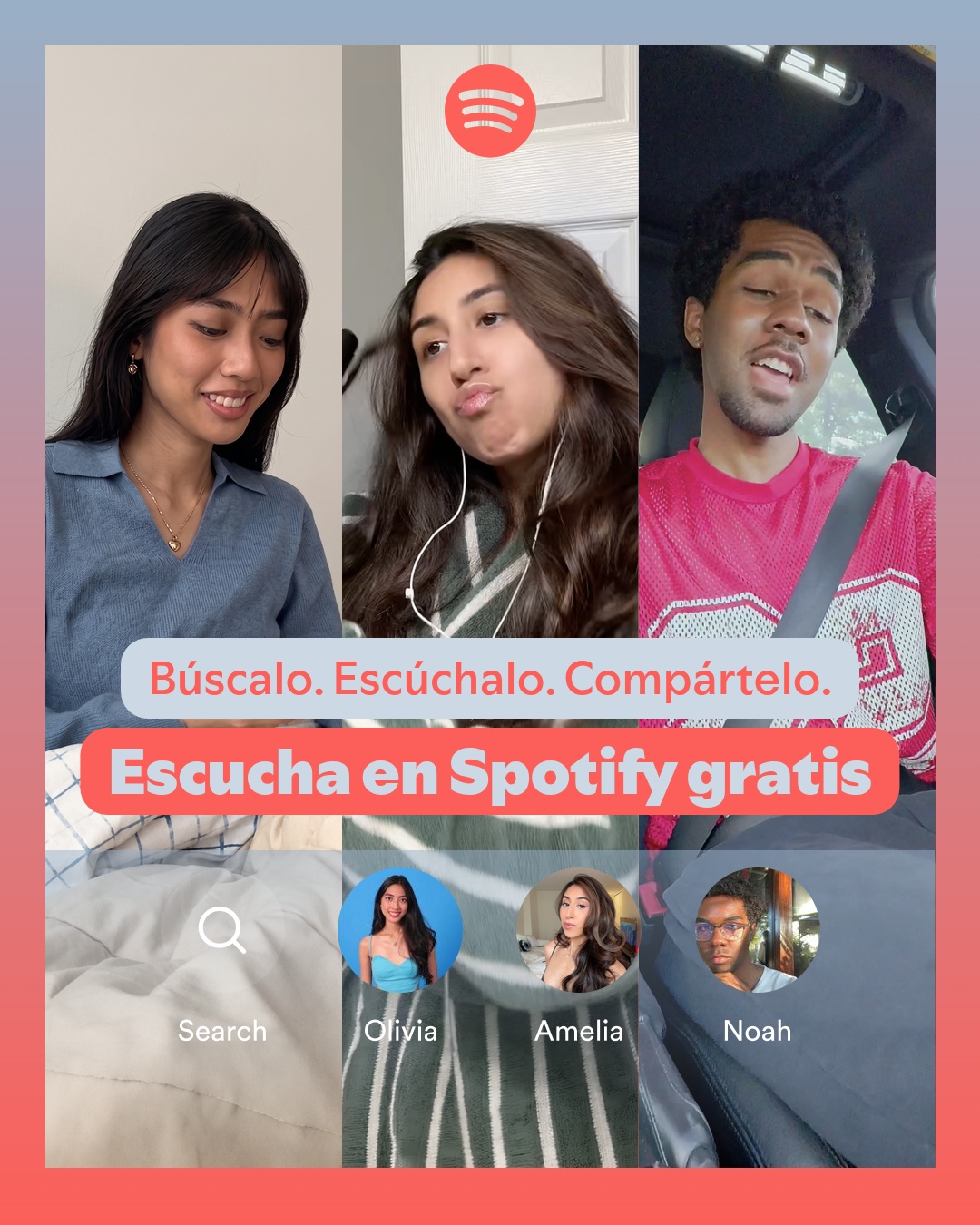 Spotify Facebook ad: Obtener Spotify gratis