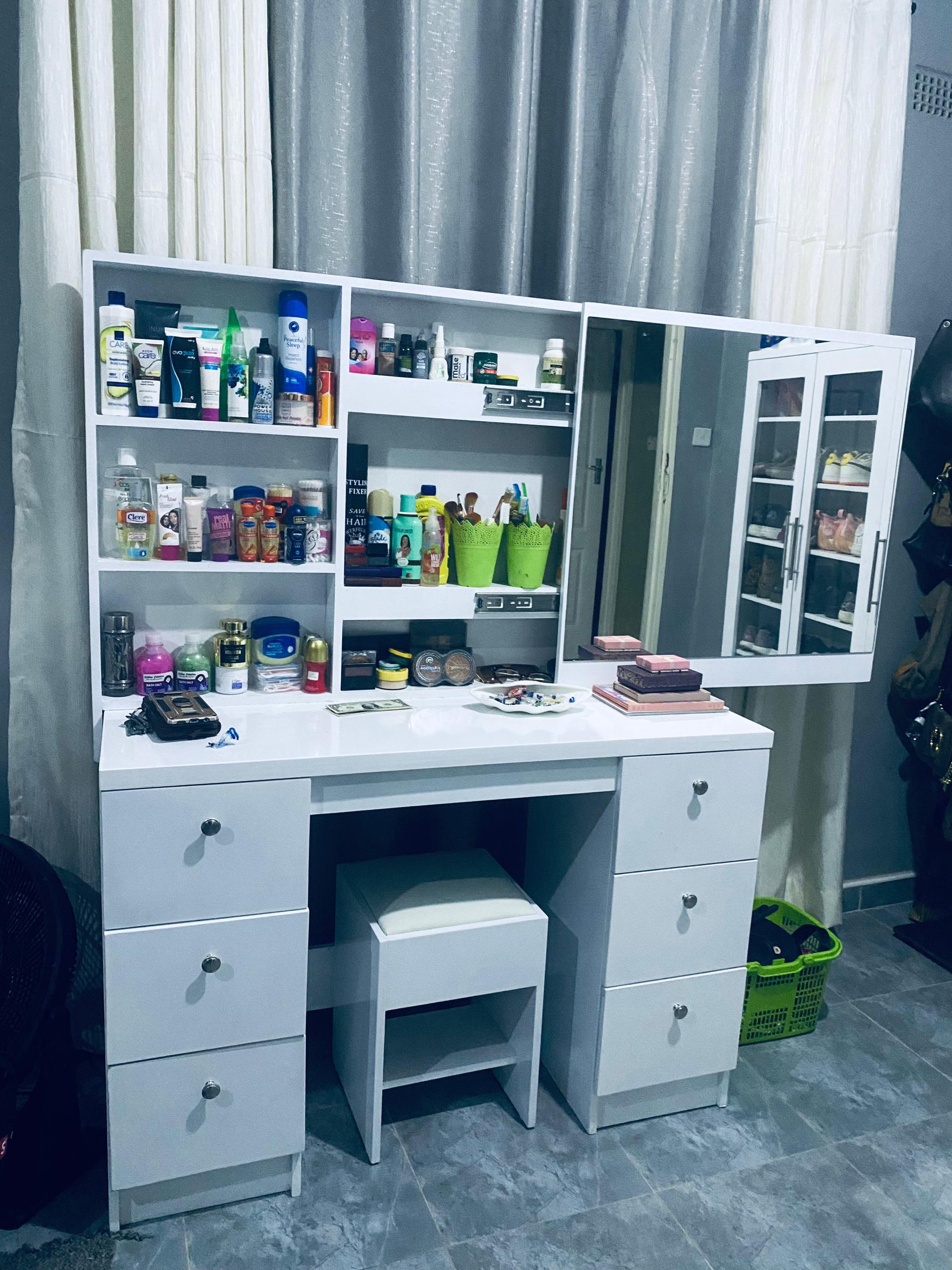 Crafted Comfort Facebook ad: Dressing Tables Made as per order