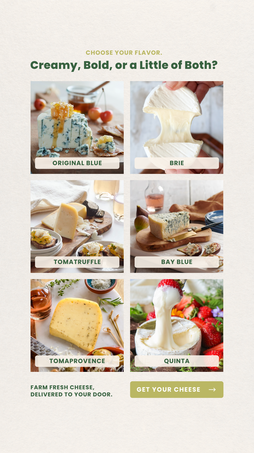 Point Reyes Farmstead Cheese Facebook ad