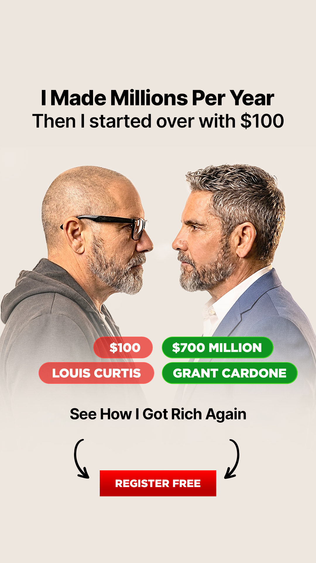 Grant Cardone Facebook ad