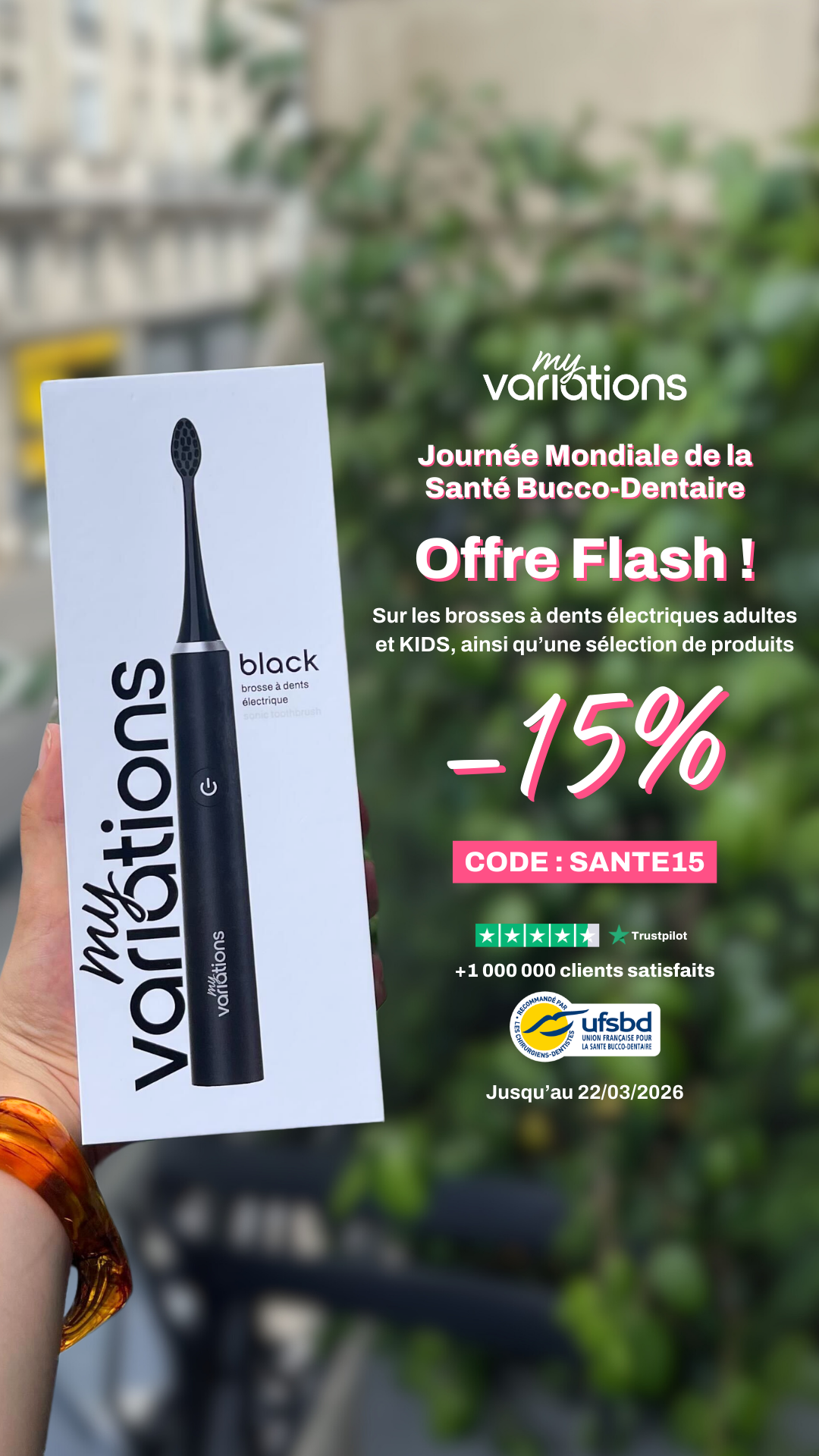 My Variations Facebook ad