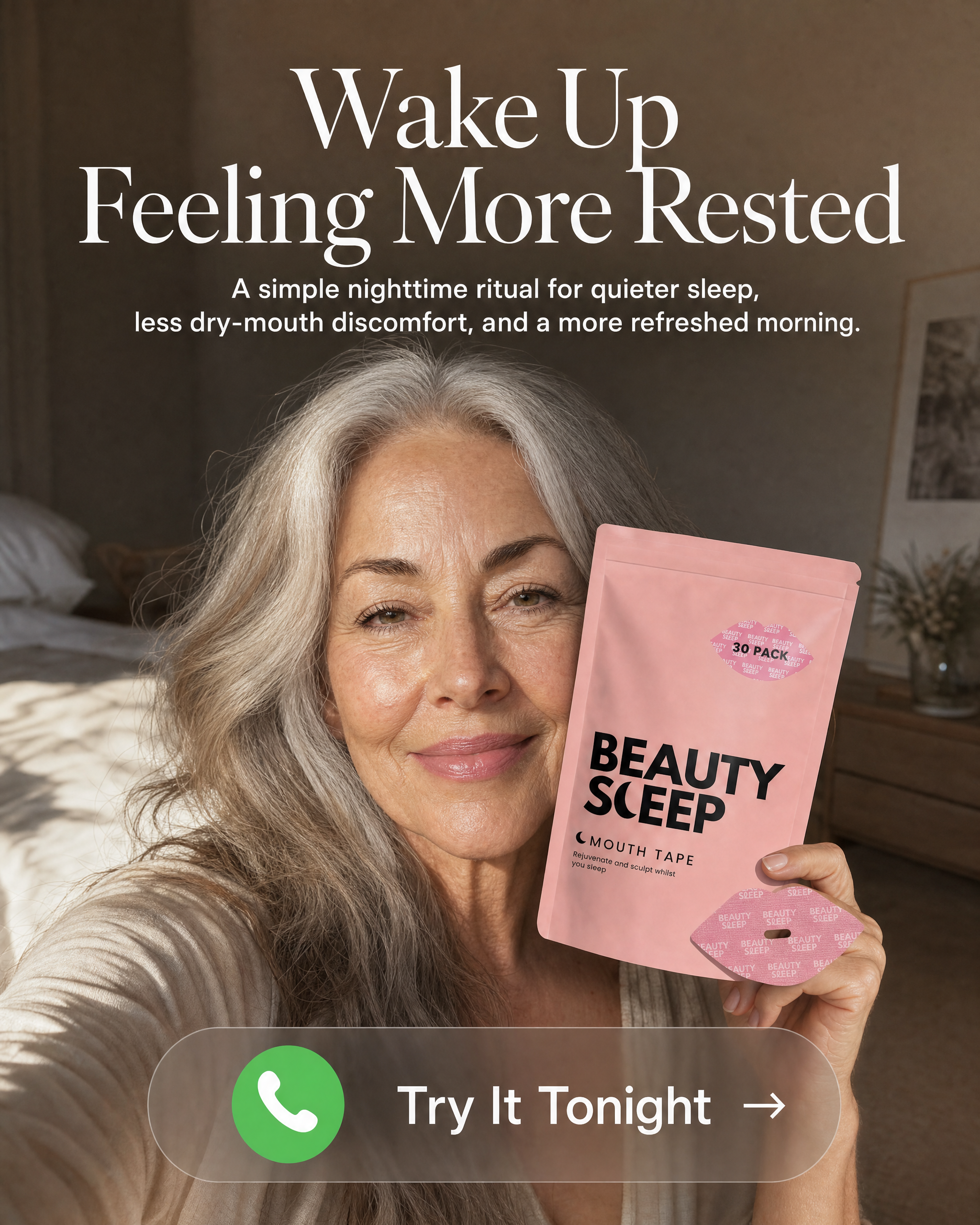 Beauty Sleep Facebook ad