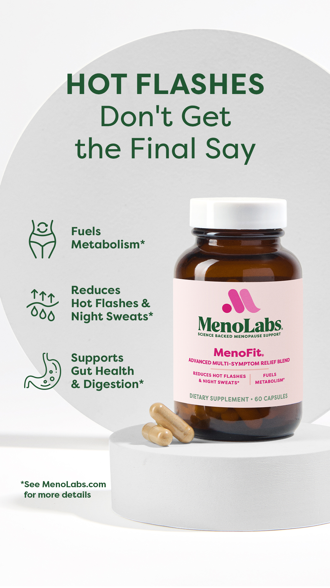 MenoLabs Facebook ad