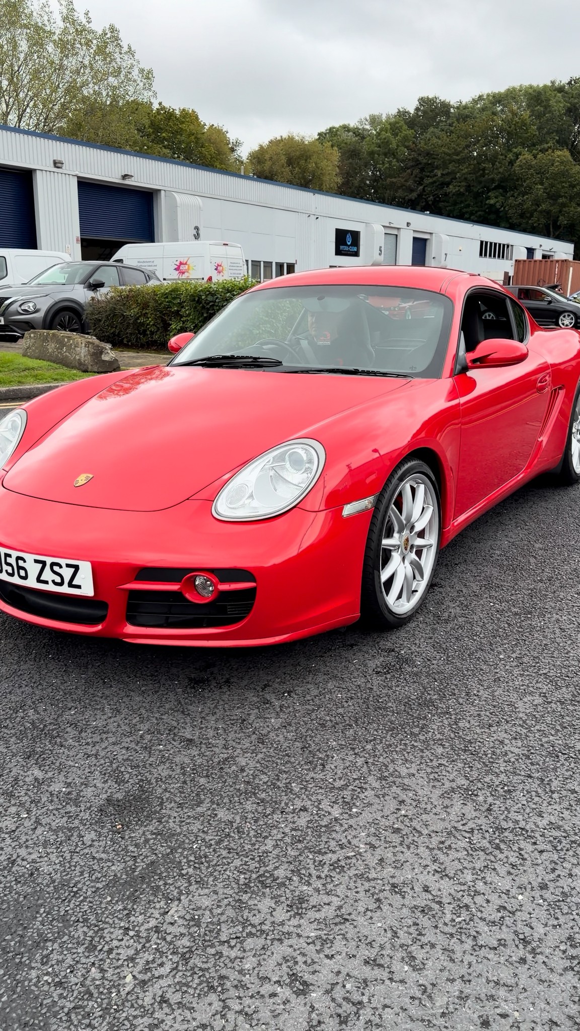 Redline Competitions Facebook ad: WIN this Porsche Cayman S INSTANTLY!