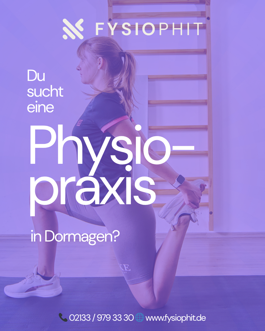 Fysiophit Facebook ad: Physiotherapie Dormagen: Physiotherapiepraxis Fysiophit