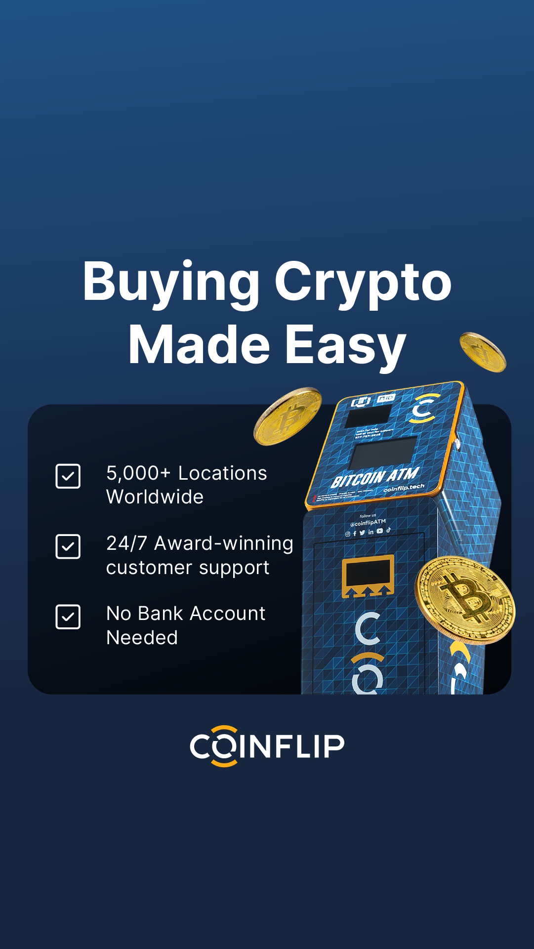 CoinFlip Facebook ad