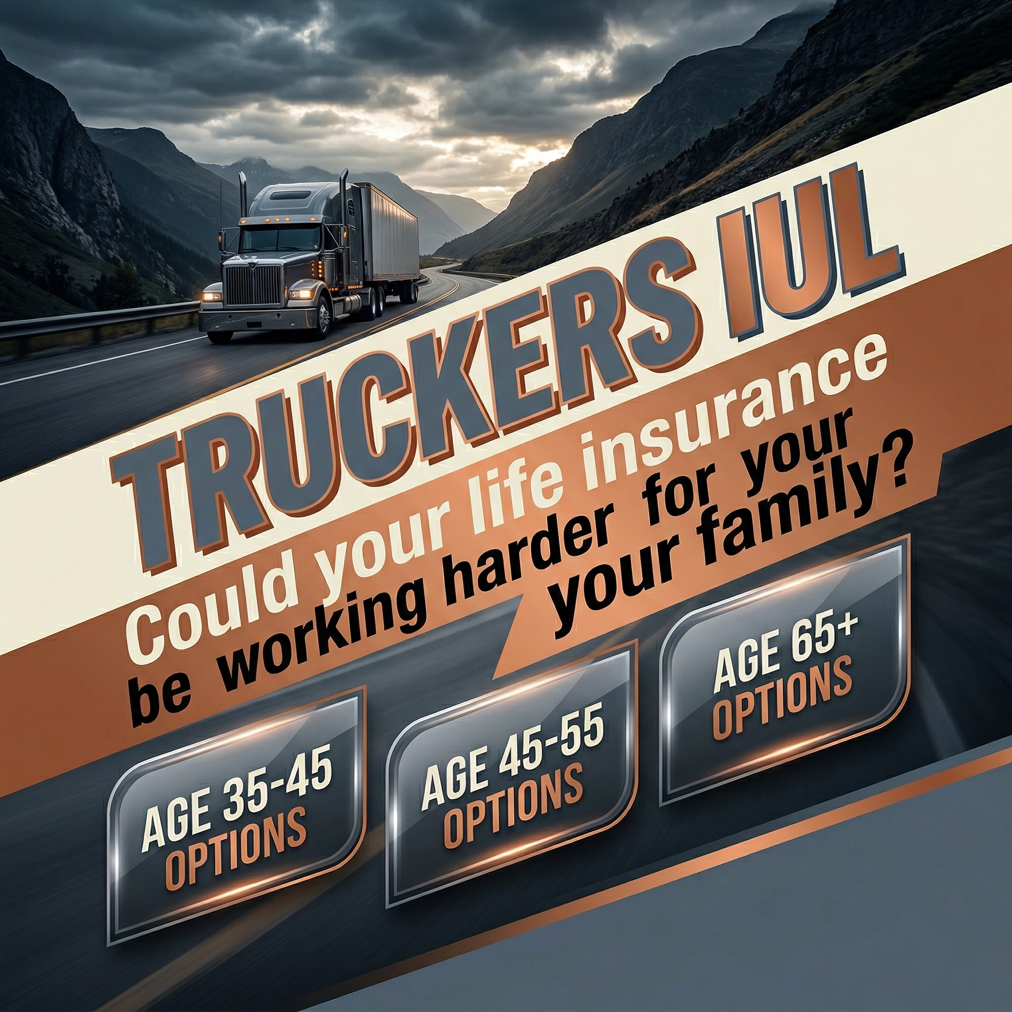 My Affordable Trucker Insurance Facebook ad