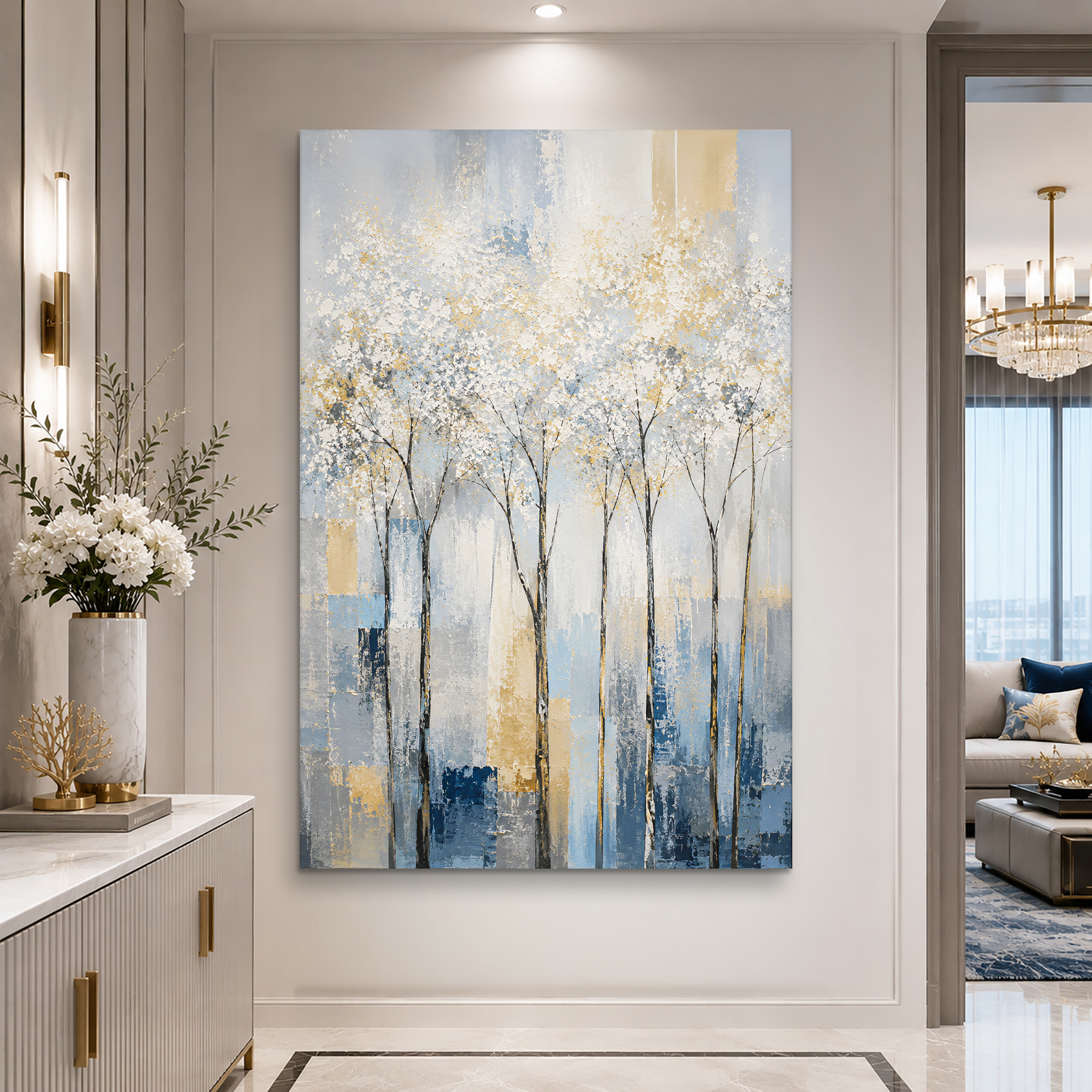 Tailored Canvases - Personalized Art Facebook ad: Whispering Forest | Made in the USA | Ships Fast
