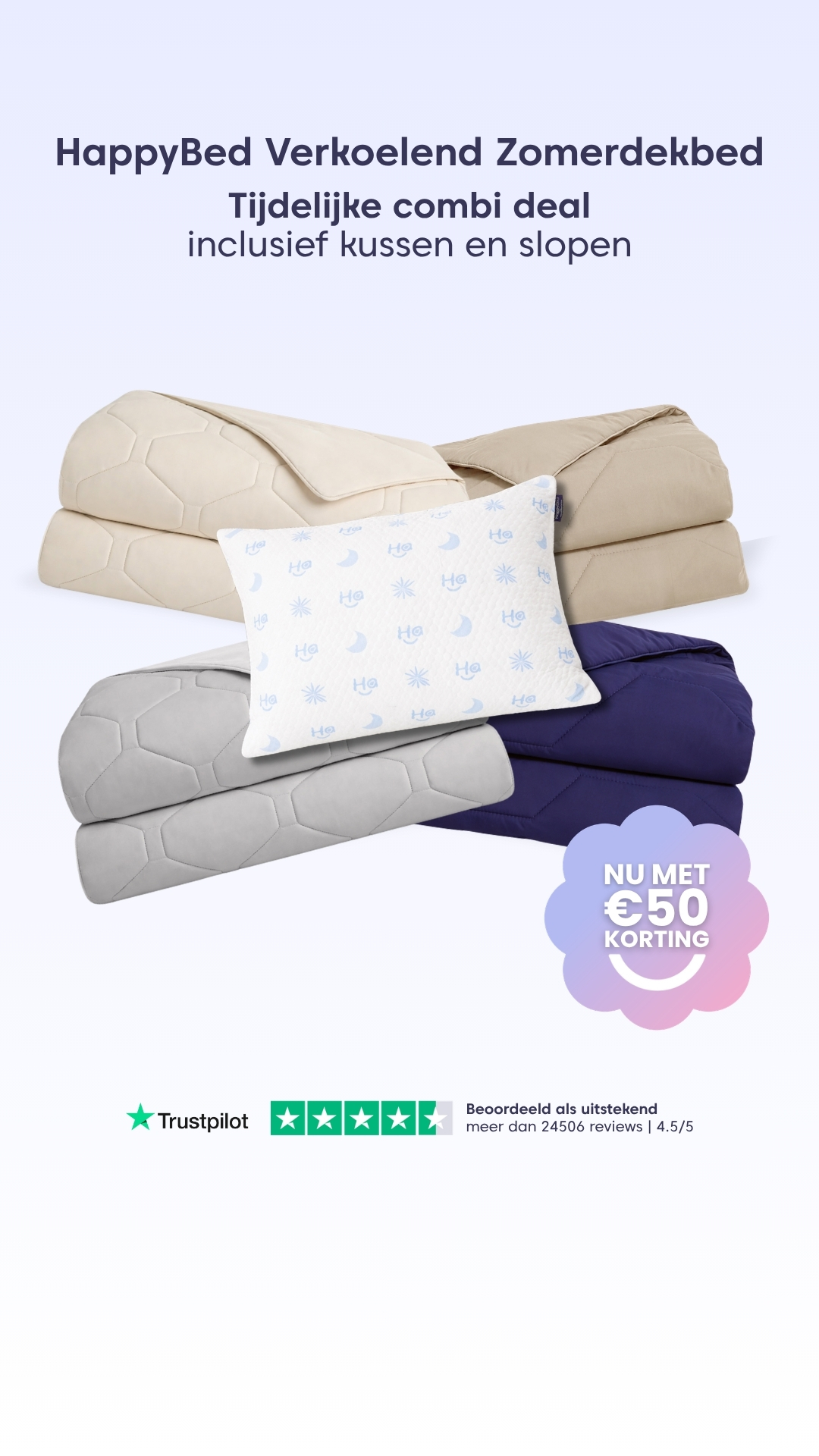 HappyBed Facebook ad