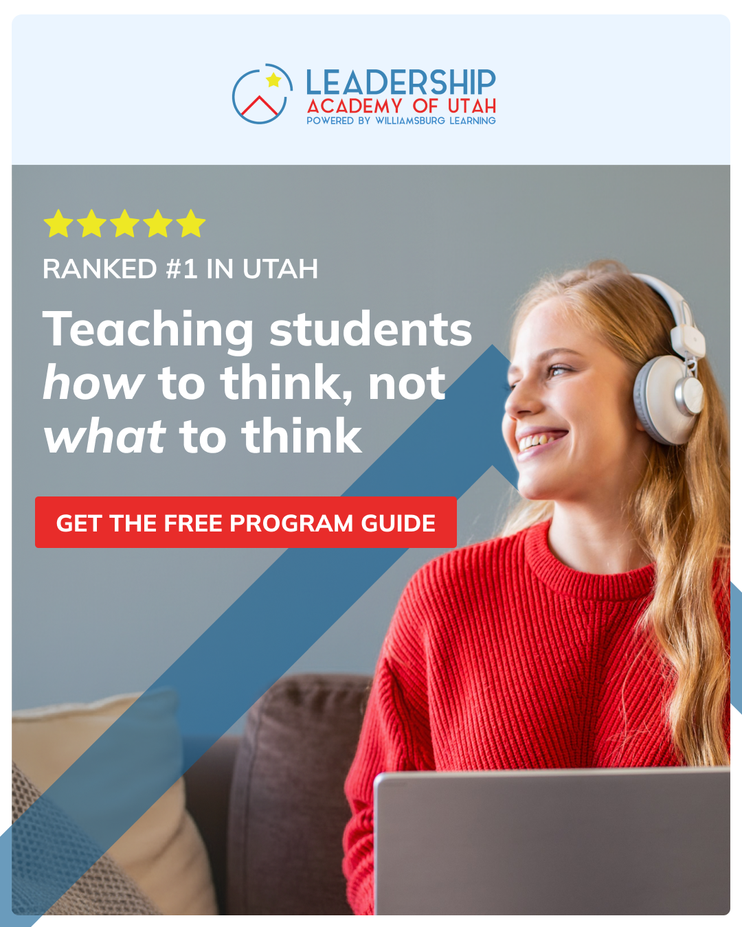 Leadership Academy of Utah Facebook ad