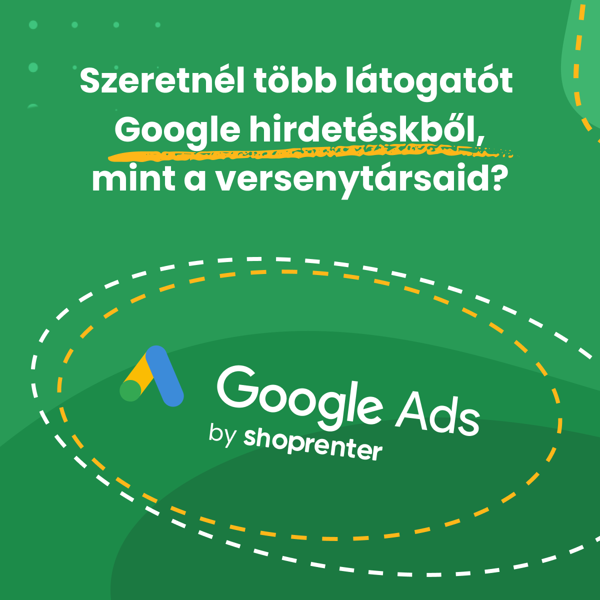 Shoprenter Facebook ad