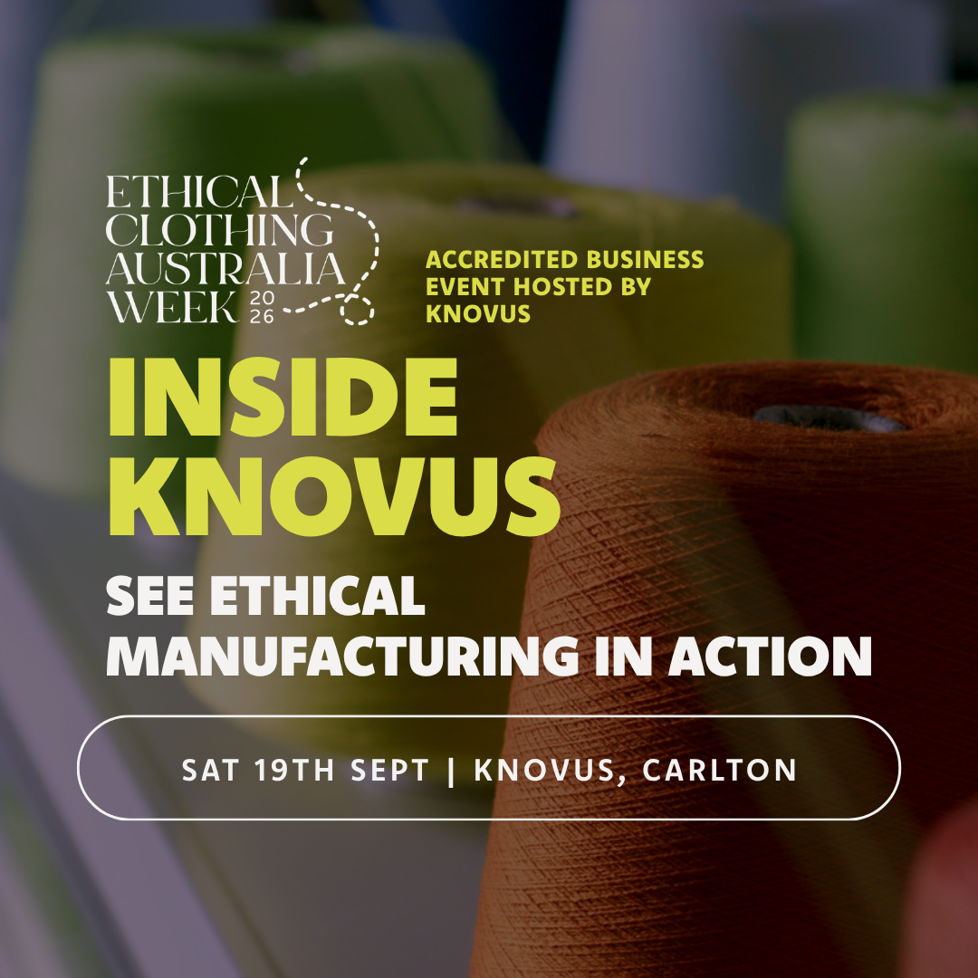 Ethical Clothing Australia Facebook ad