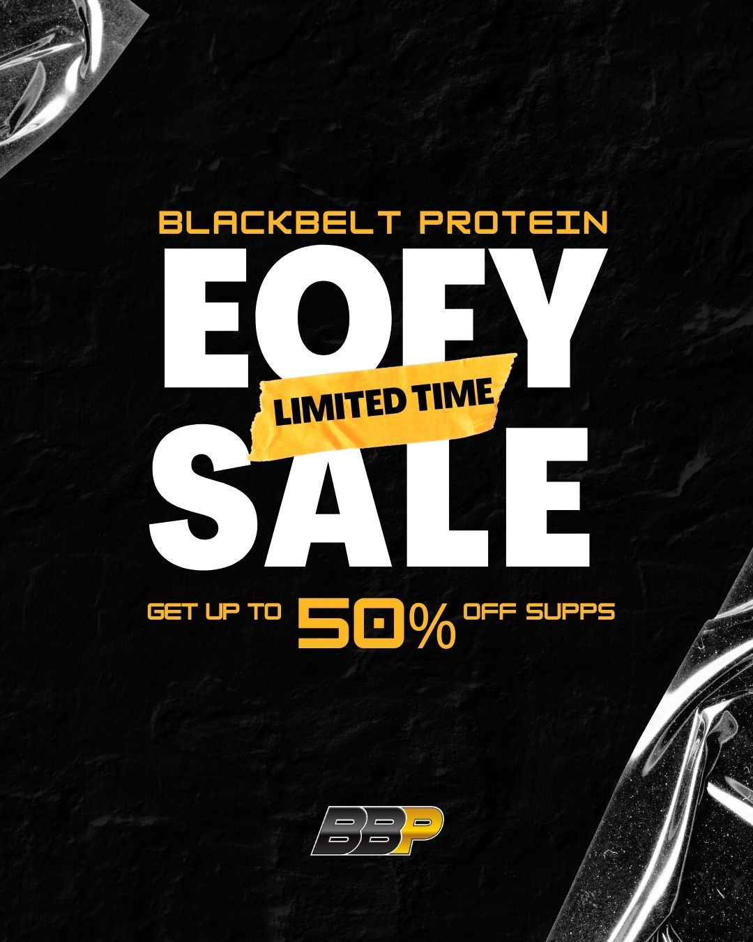 BlackBelt Protein Facebook ad