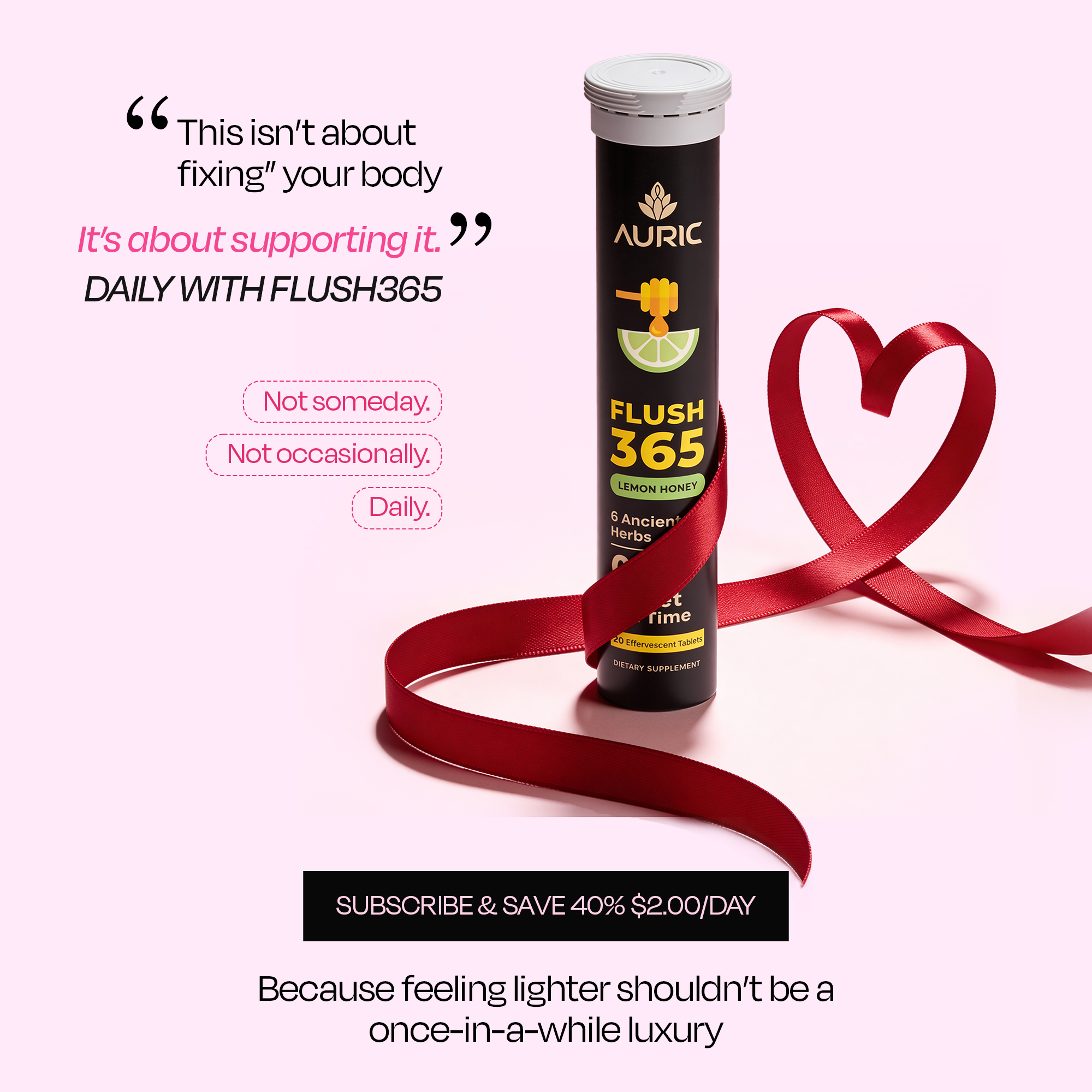 Auric Facebook ad