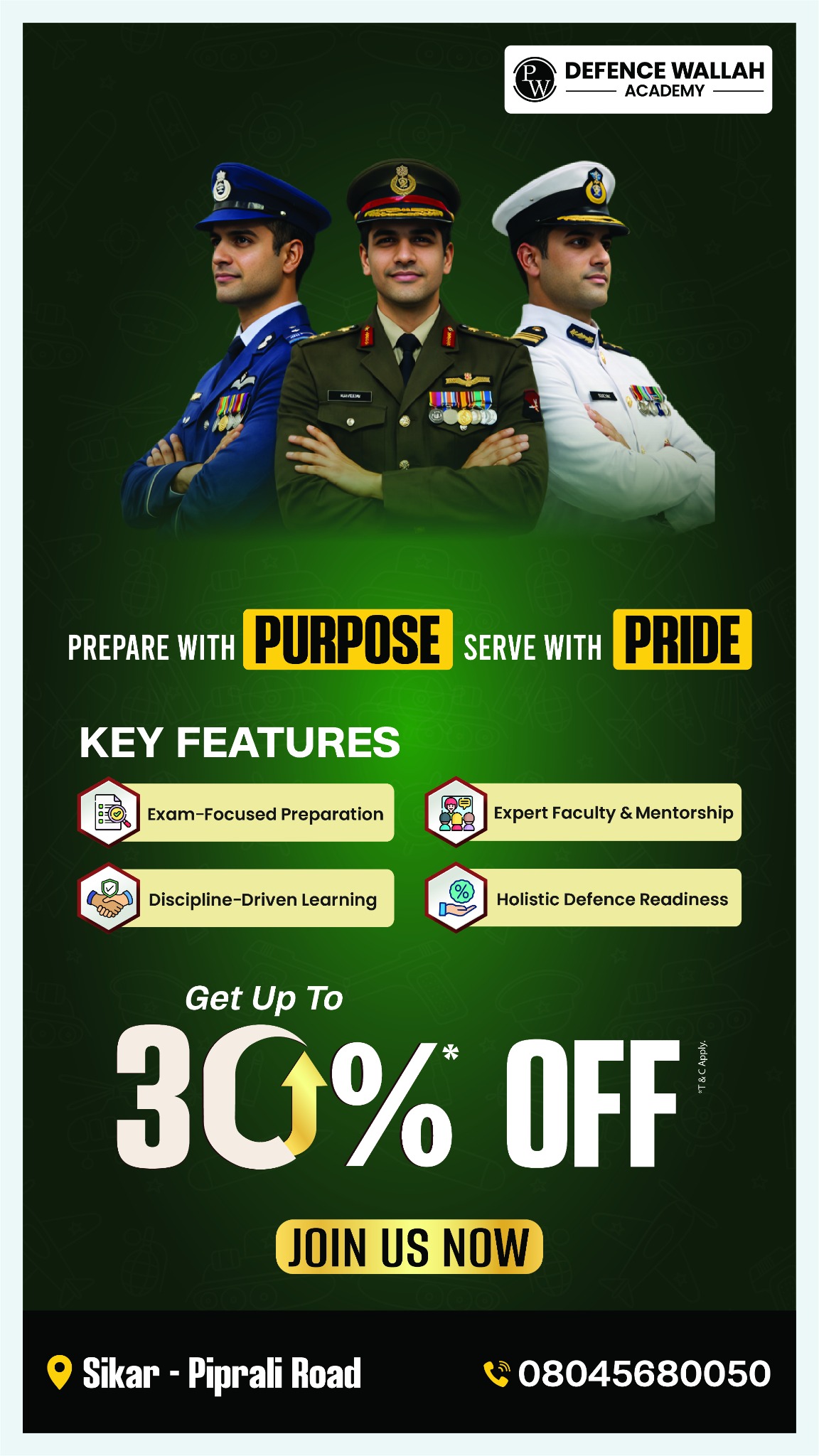 PW Defence Wallah- Physics Wallah Facebook ad from Feb 21, 2026