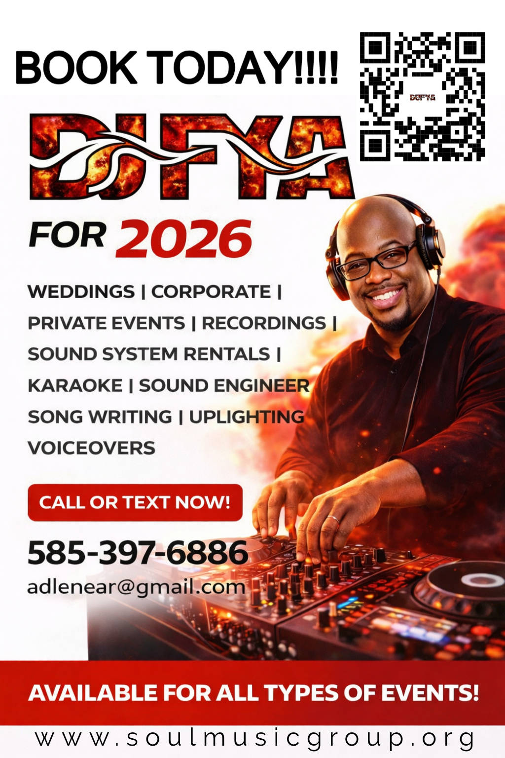 DJ FYA Facebook ad