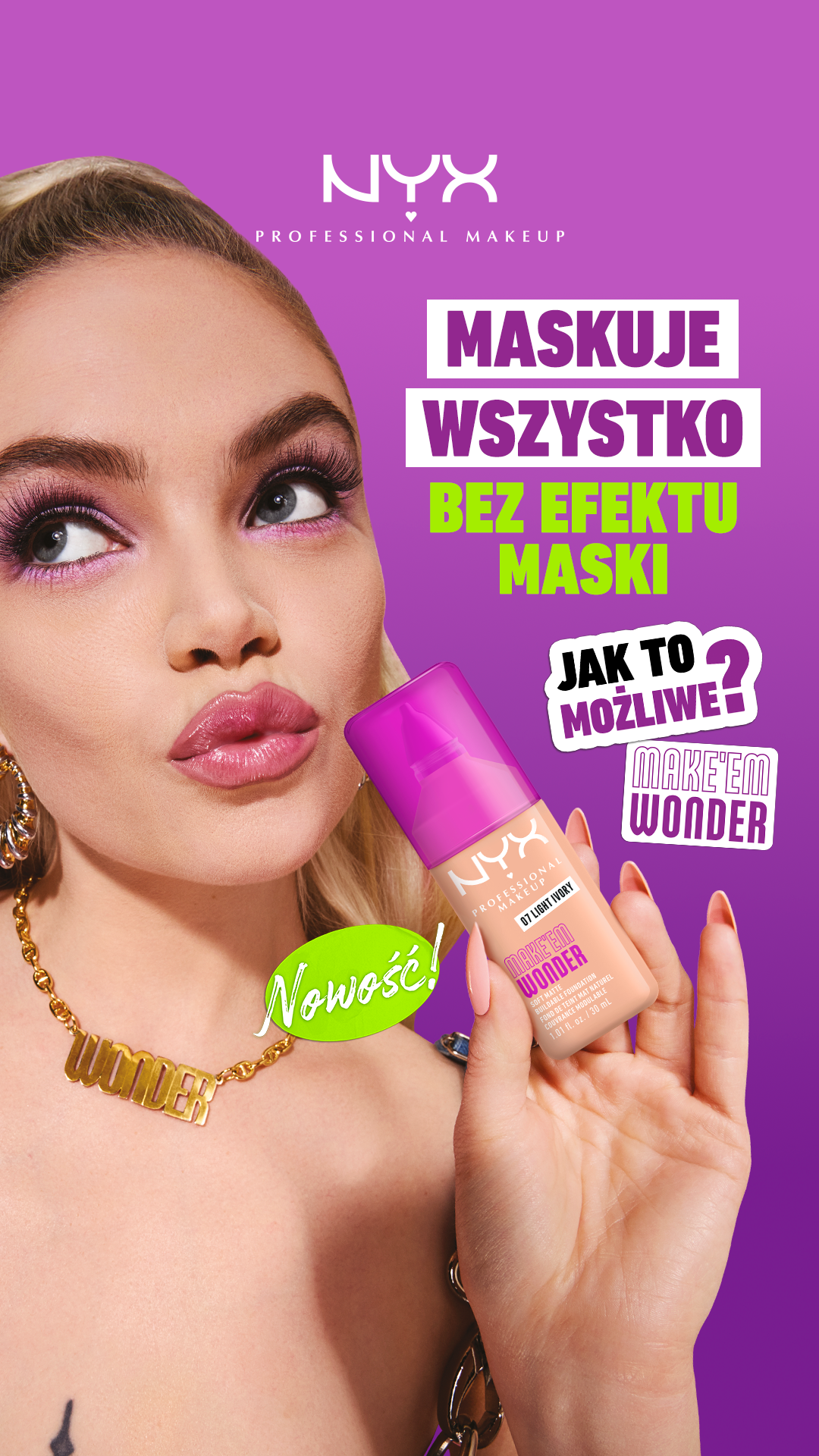 NYX Professional Makeup Polska Facebook ad from Mar 2, 2026