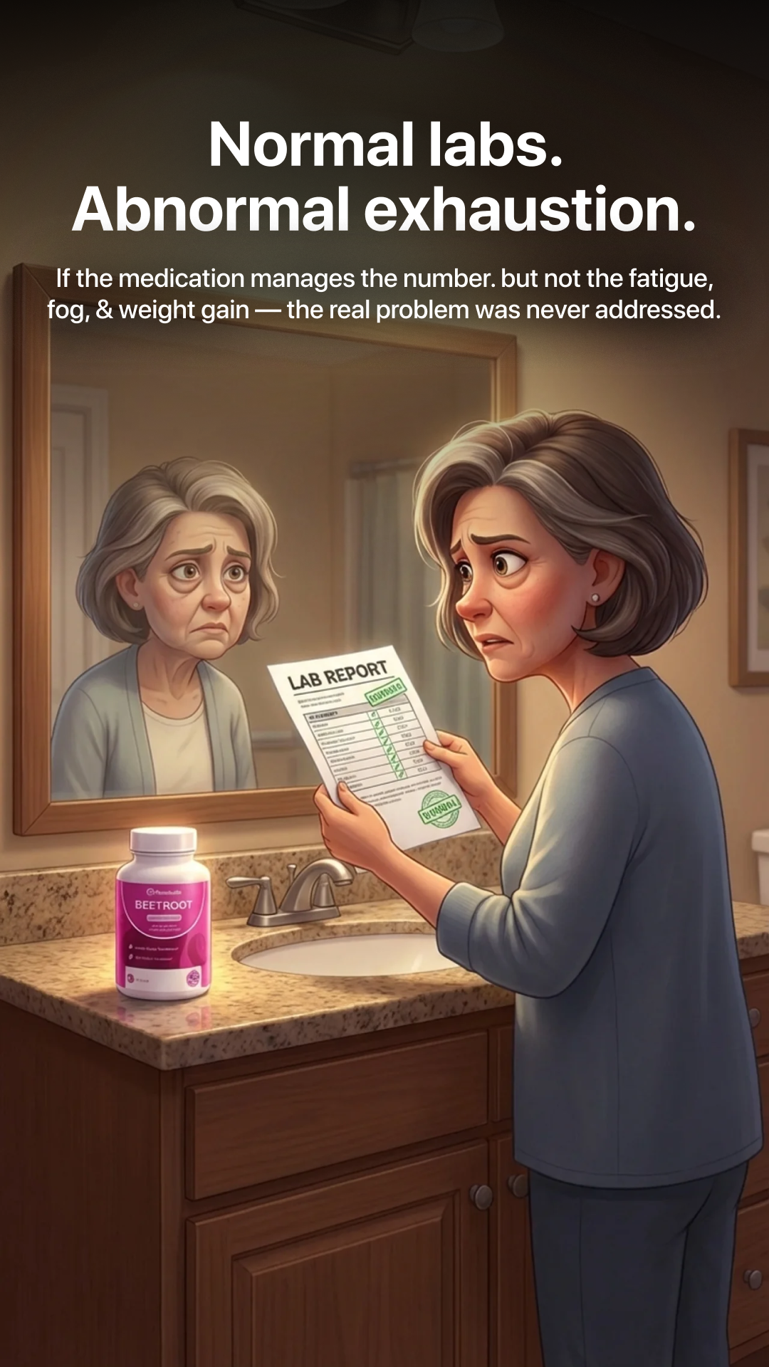 Essential Health Finds Facebook ad