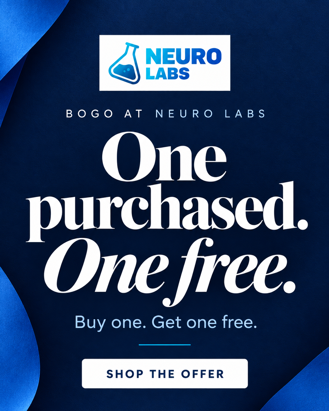 NL Facebook ad: NeuroLabs, Premium Research Peptides | ≥99% COA-Tested USA