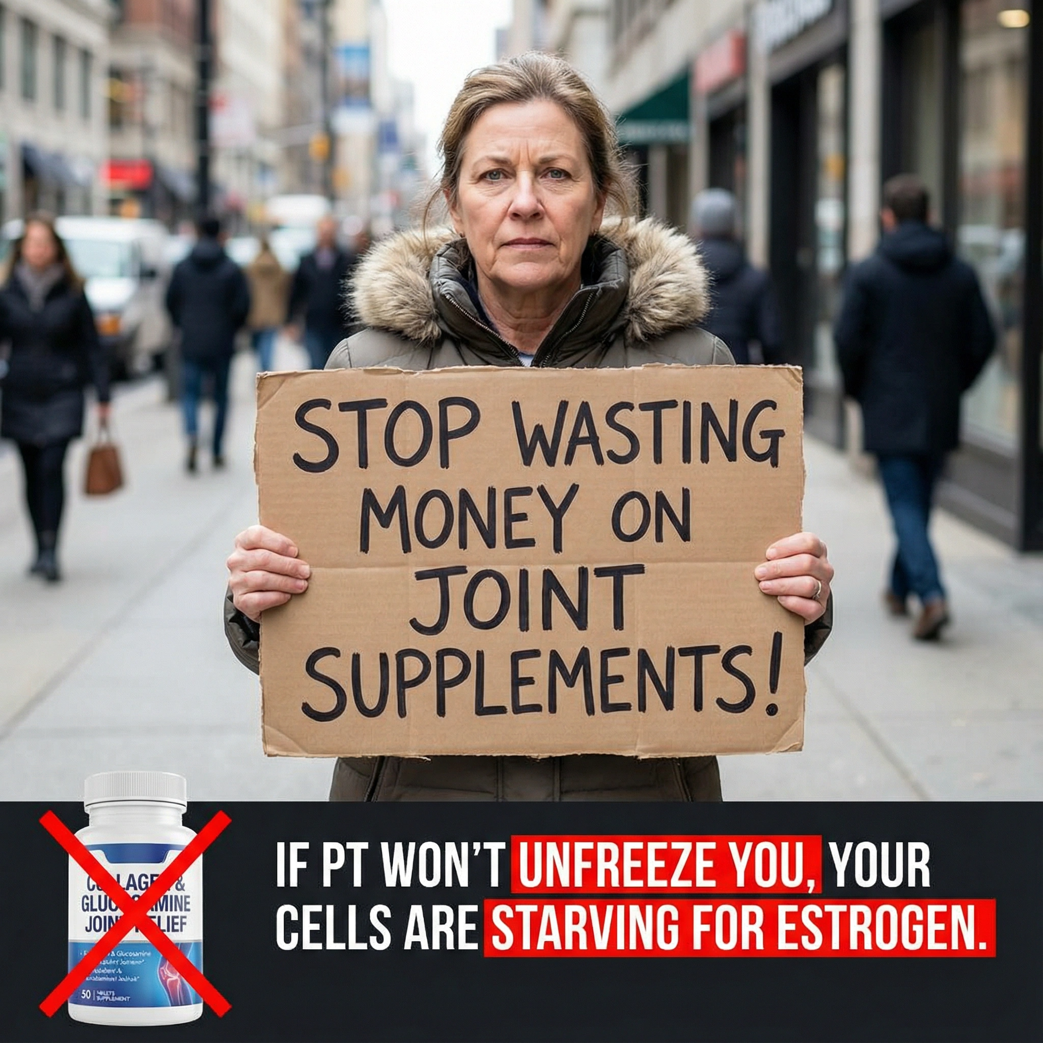 Sarah Mitchell Menopause Joint Expert Facebook ad