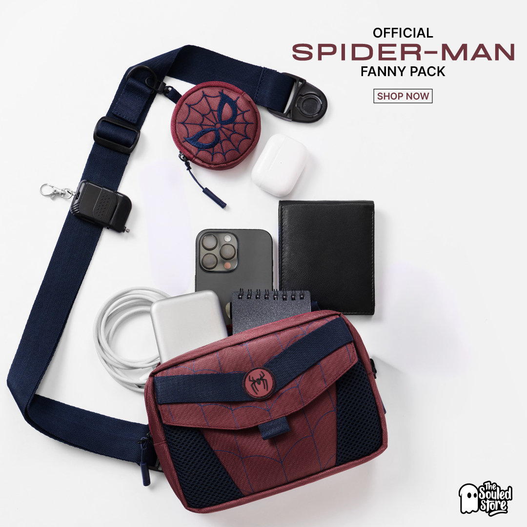 The Souled Store Facebook ad: Carry The Spider-Verse