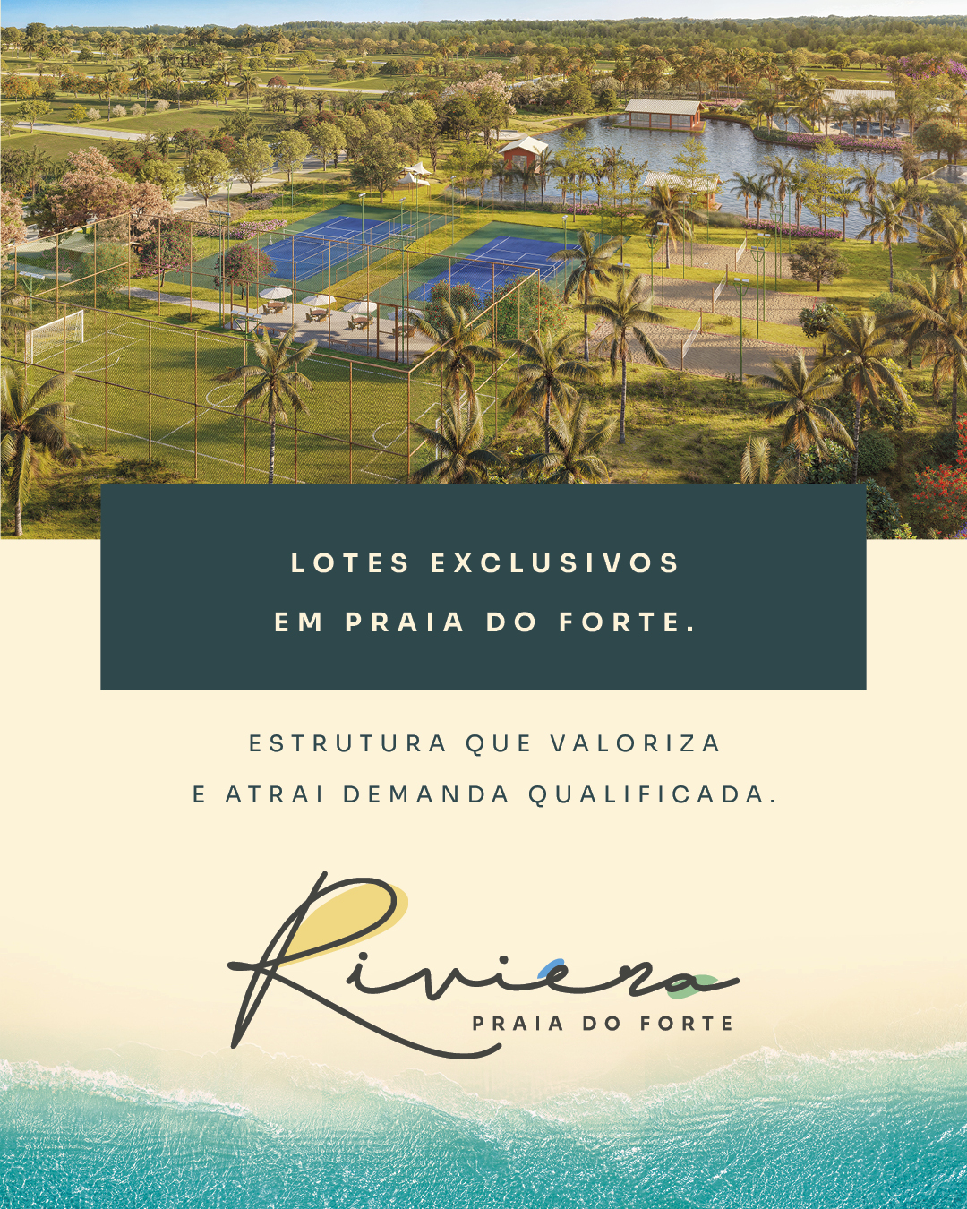 Riviera Praia do Forte Facebook ad from Aug 30, 2025