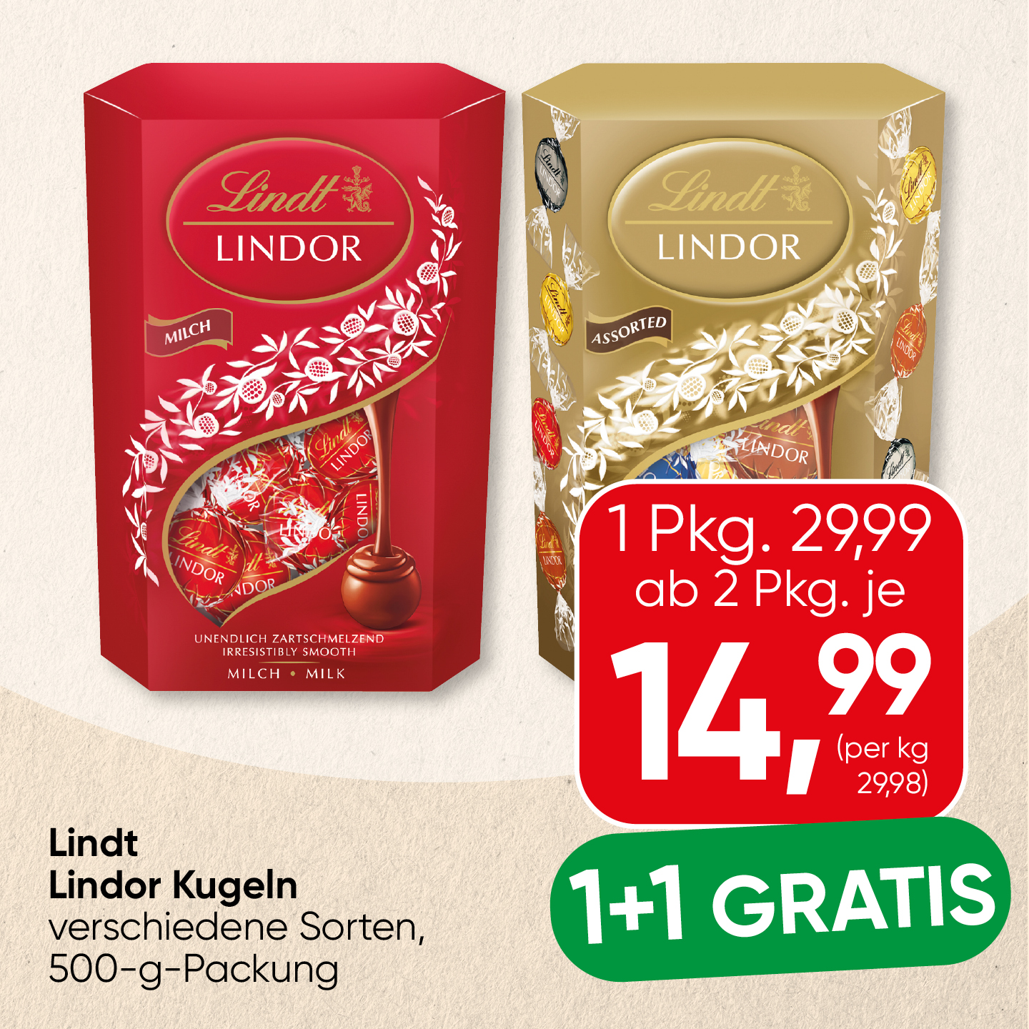 SPAR Wien Facebook ad: Exklusive Genüsse zu SPAR-Preisen!