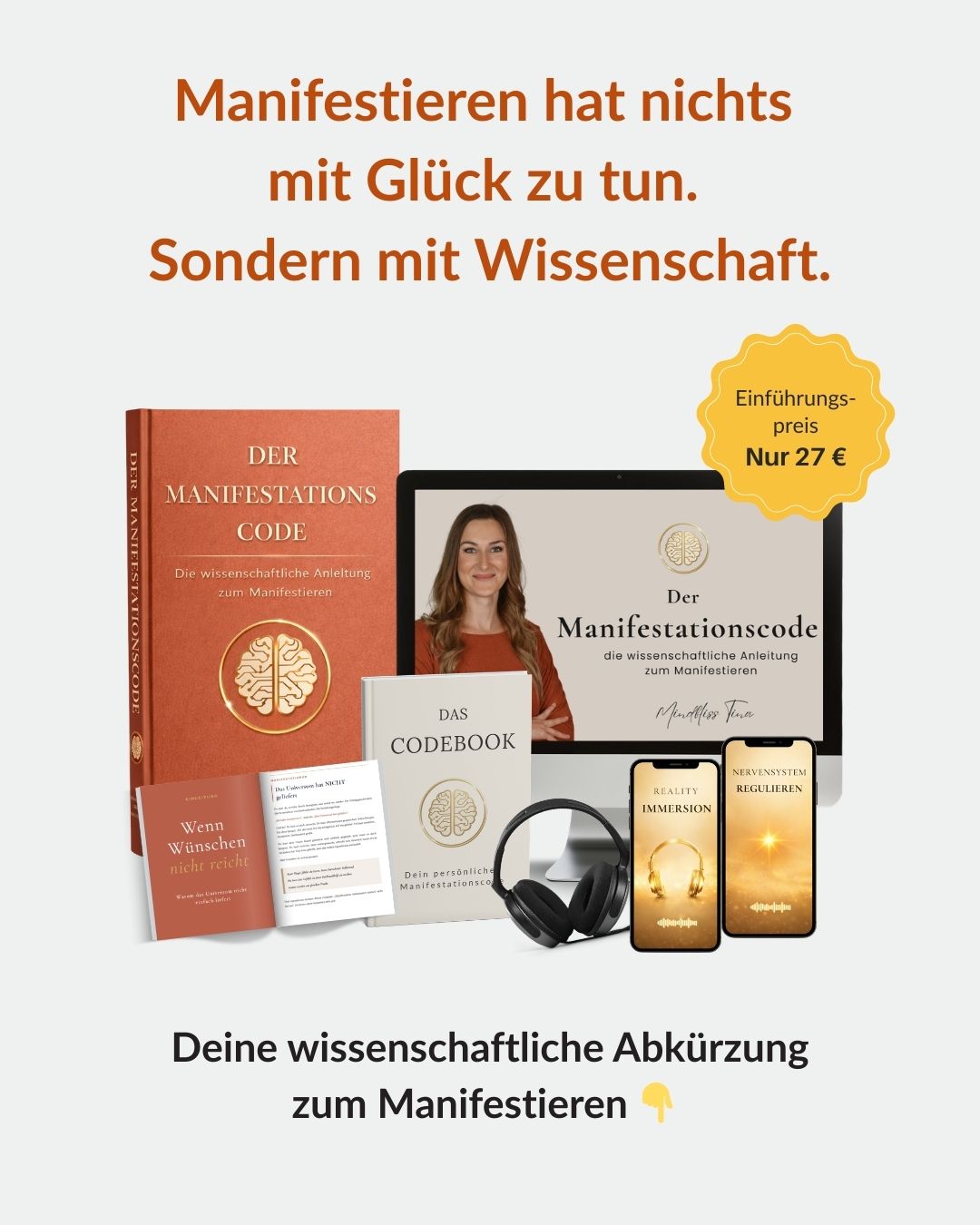 Mindbliss Facebook ad: Manifestieren klappt nicht?