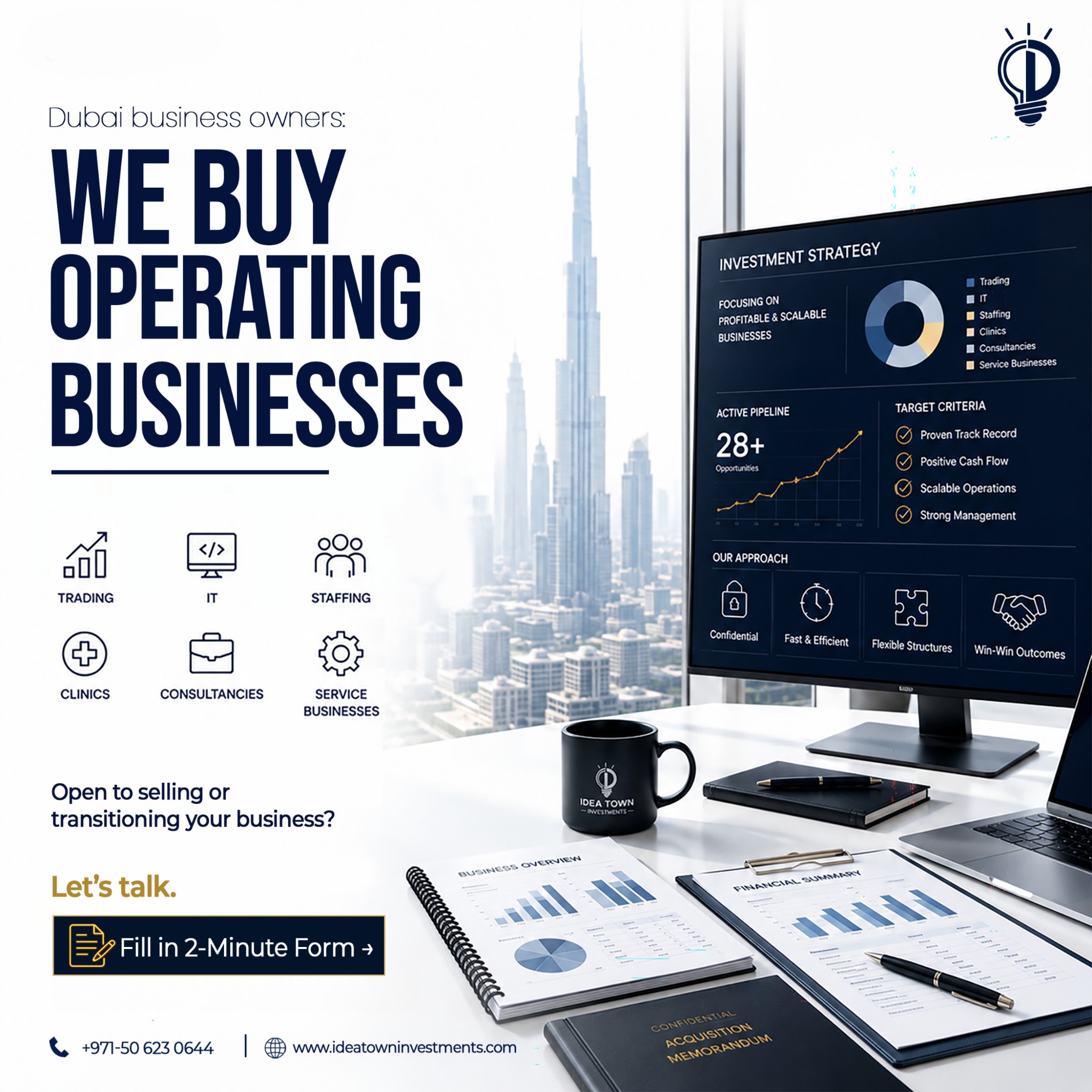 Ideatown Business Facebook ad: Ready For What’s Next?