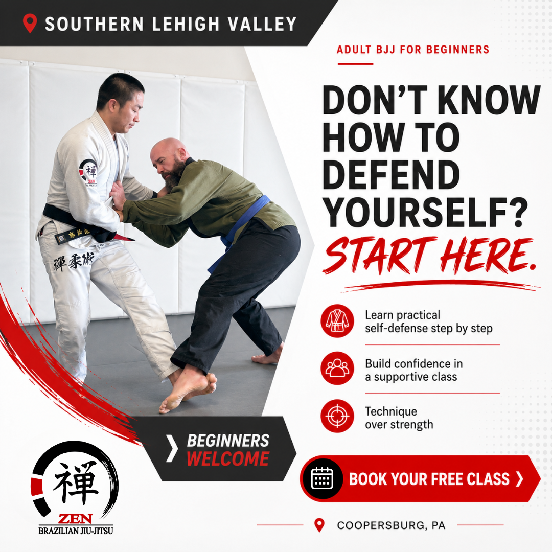 Zen Brazilian Jiu-Jitsu Facebook ad