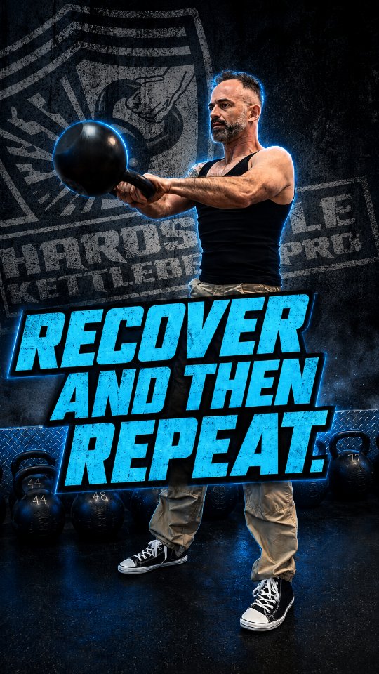 Hardstyle Kettlebell Pro Facebook ad: Most men don’t need more intensity.
