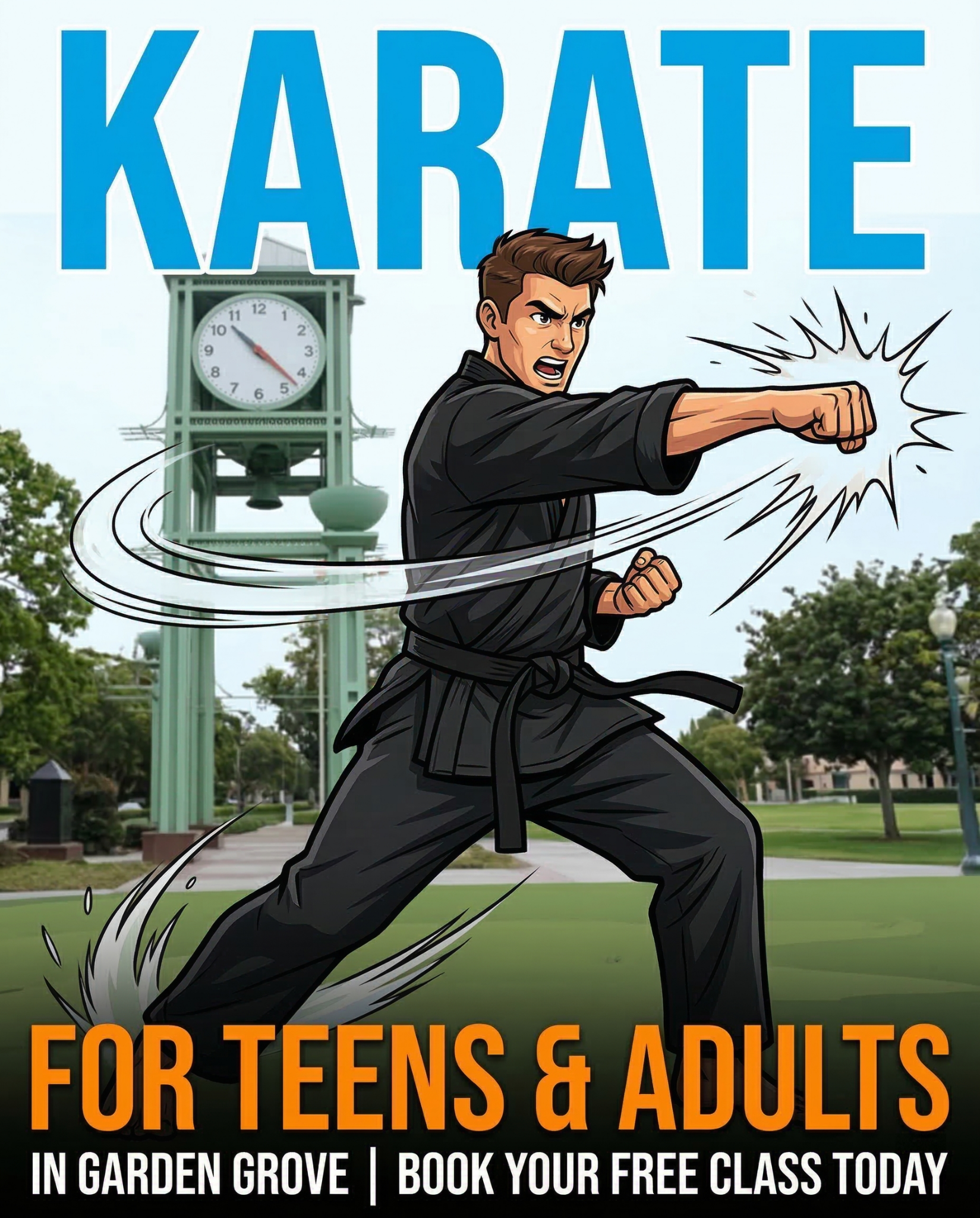 United Kenpo Karate Studio Facebook ad from May 7, 2026
