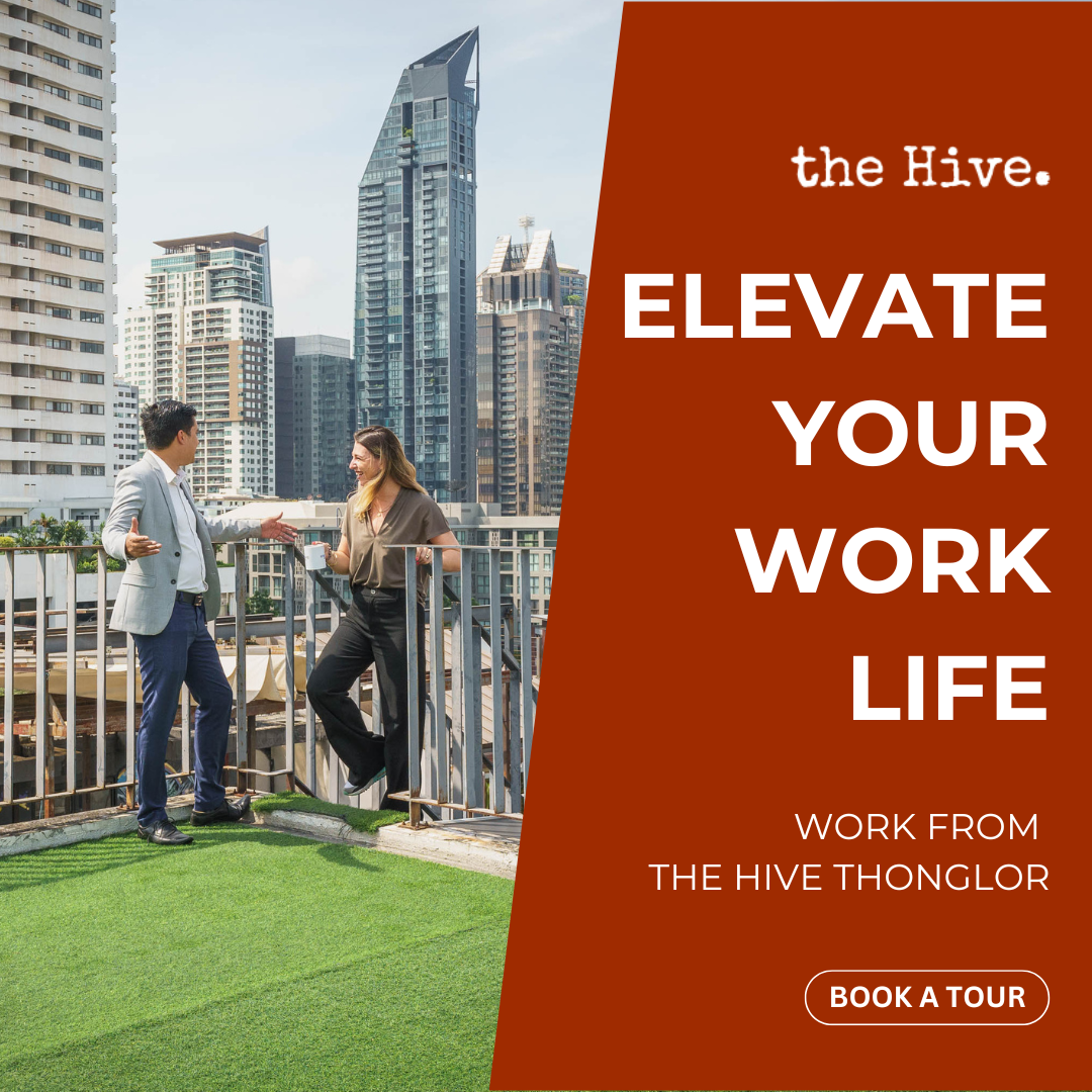 The Hive Bangkok Facebook ad from Oct 8, 2025