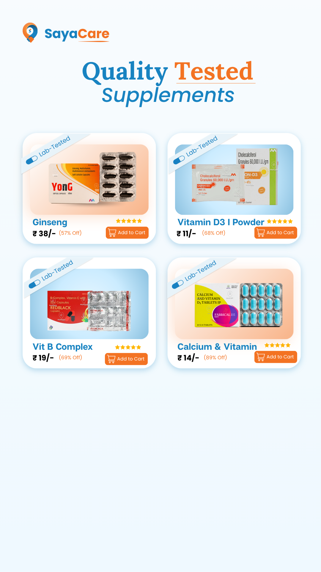 SayaCare Facebook ad
