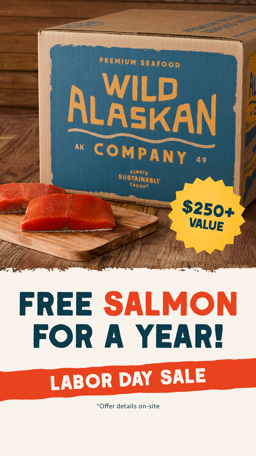 Wild Alaskan Company Facebook ad