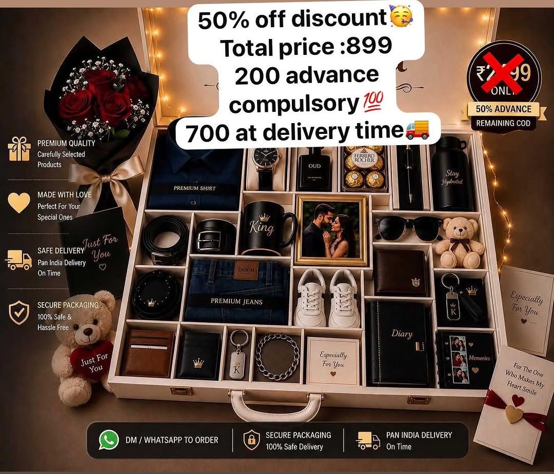 Sonia Gift Hamper Facebook ad: Premium and best quality product available �